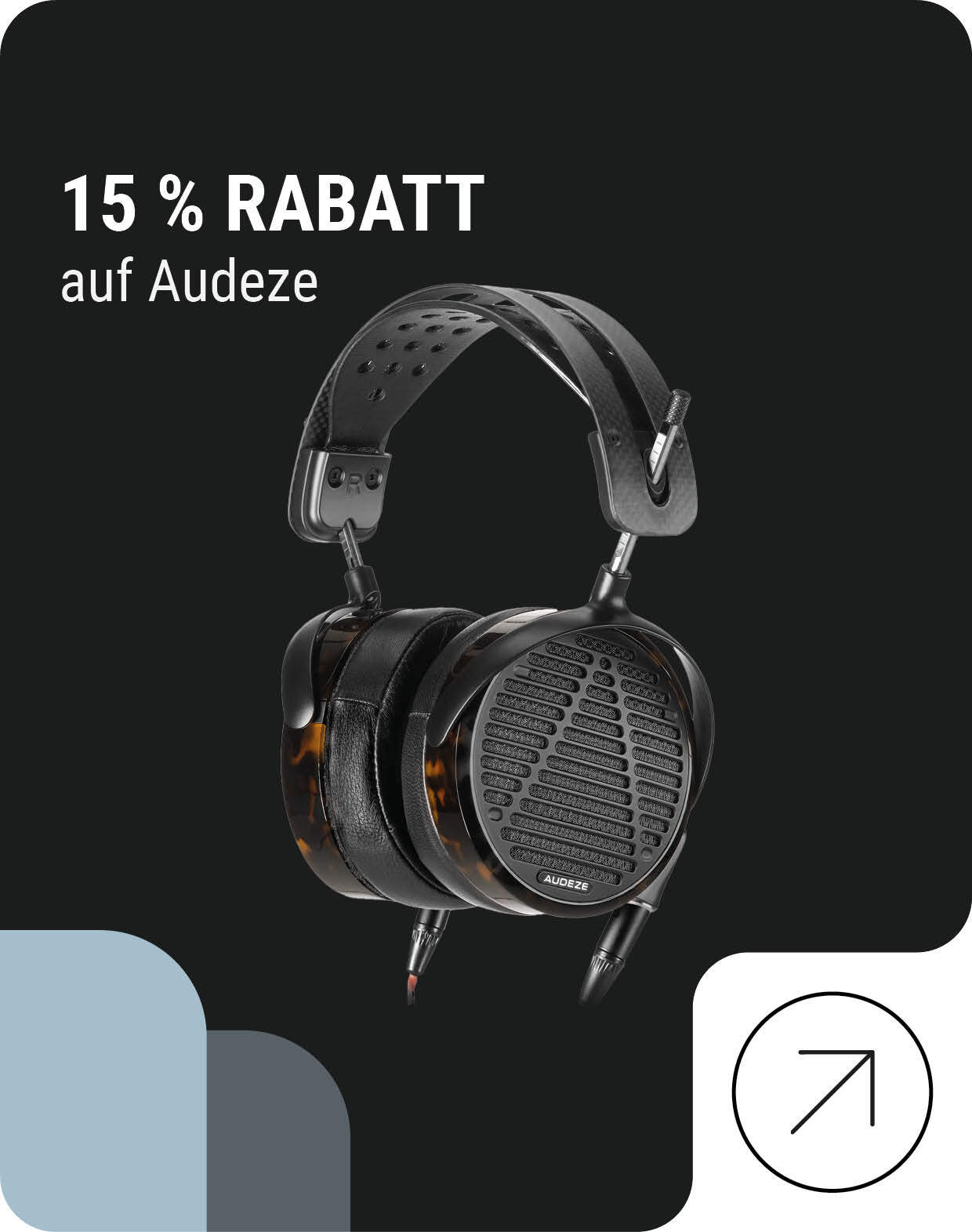 15% Black Friday Rabatt auf Audeze 