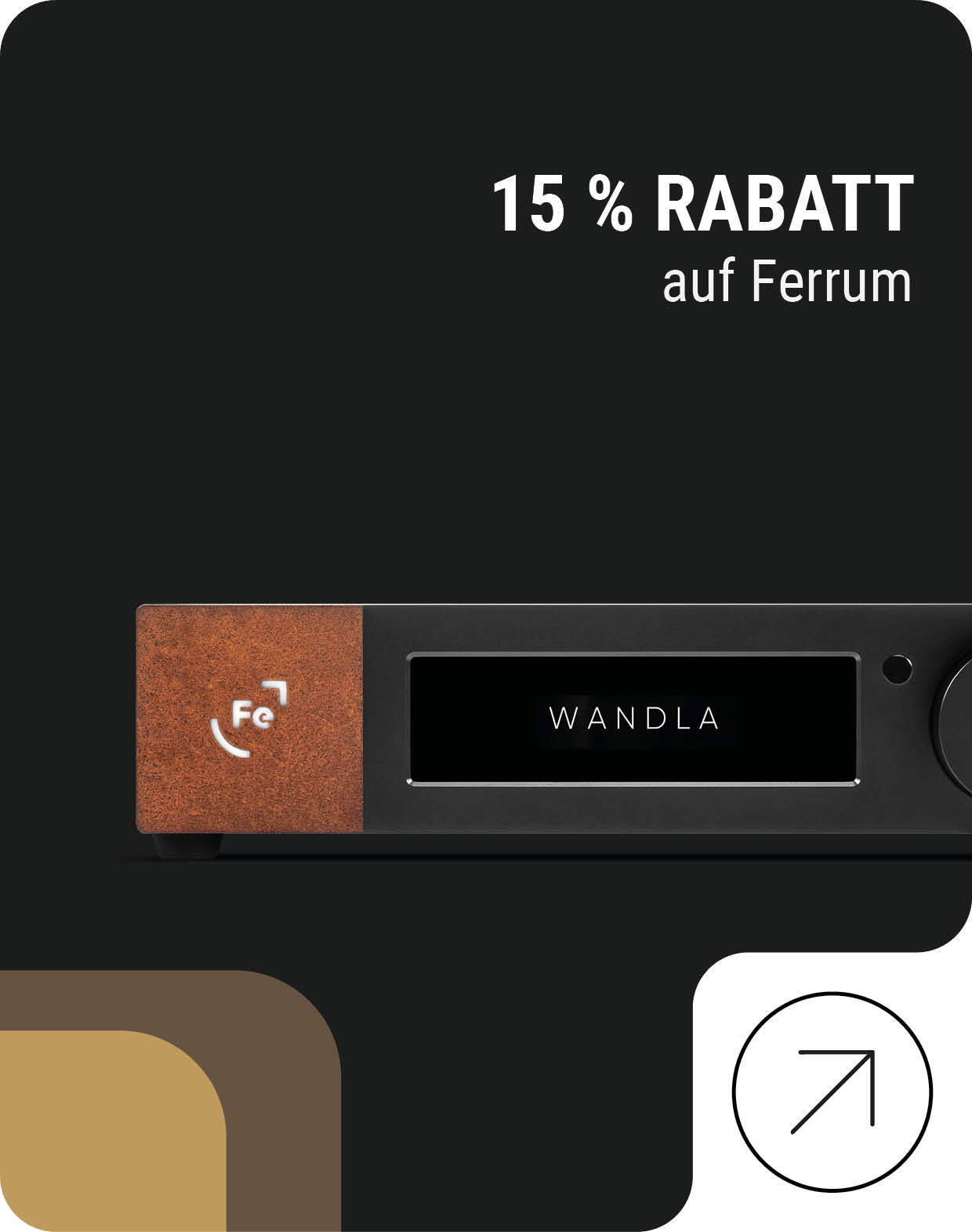 15% Black Friday Rabatt auf Ferrum