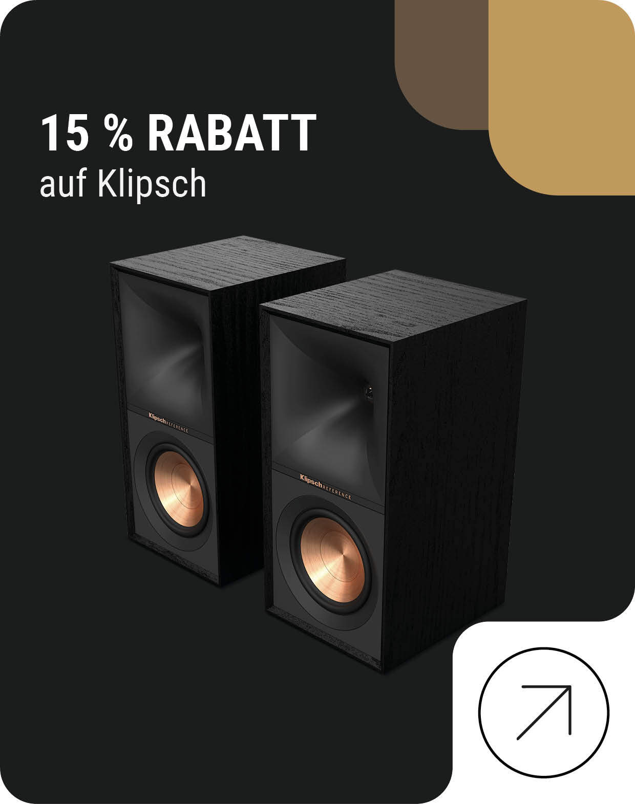 15% Black Friday Rabatt auf Klipsch 