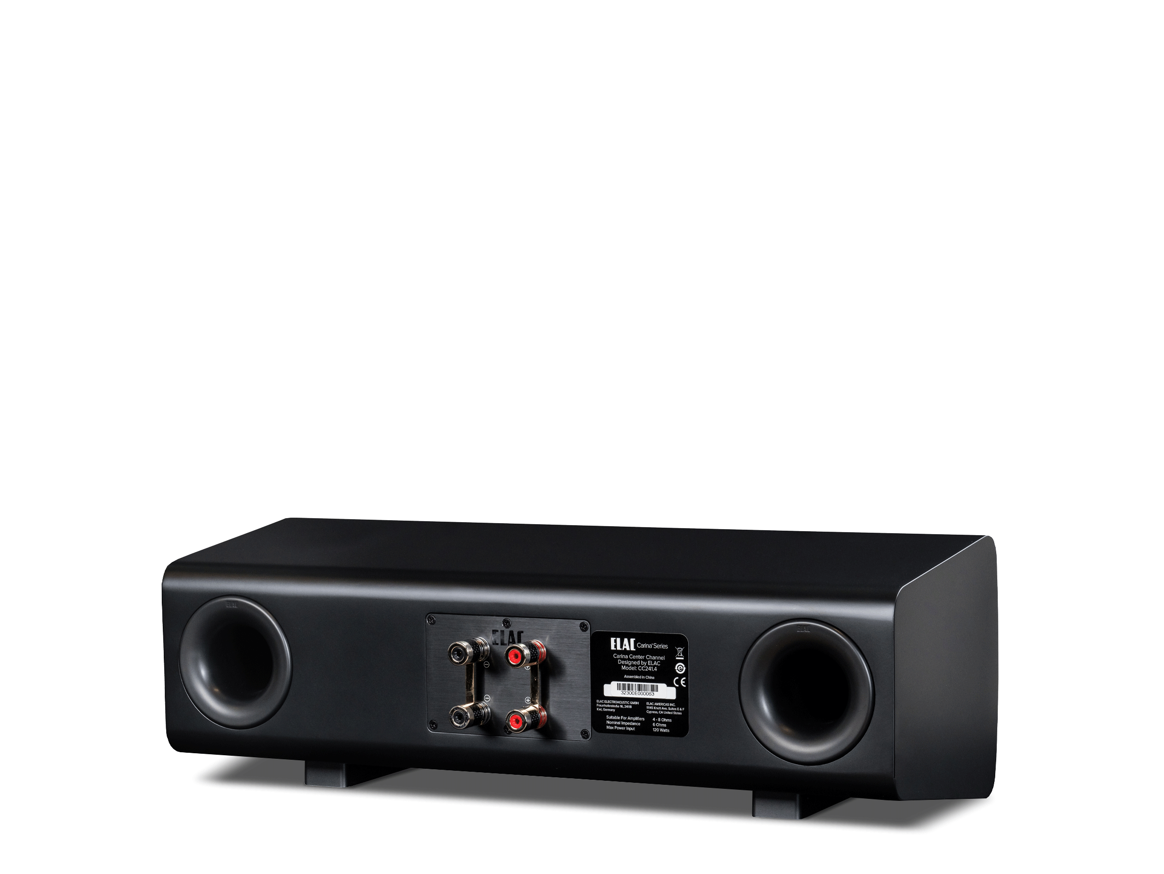 Elac Carina CC241.4 Frontansicht in Wei&szlig;
