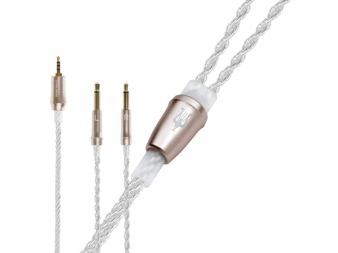 Meze Mono 3.5 mm Silver-Plated Upgrade Cable