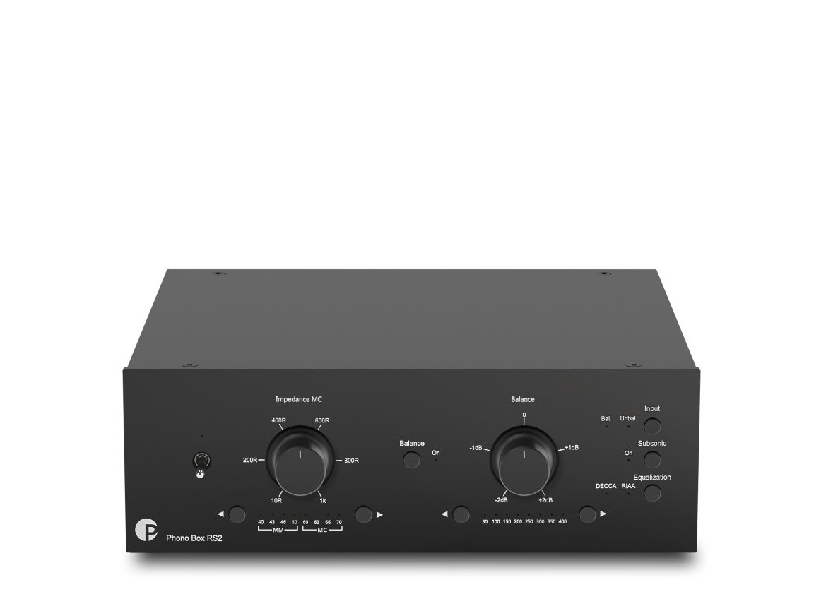 Pro-Ject Amp Box RS – Highend-Verstärker In Schwarz, Mit Röhrenpuffer-Vorstufe, PWM-Technologie, Optional Mit Linear-Netzteil Aufrüstbar