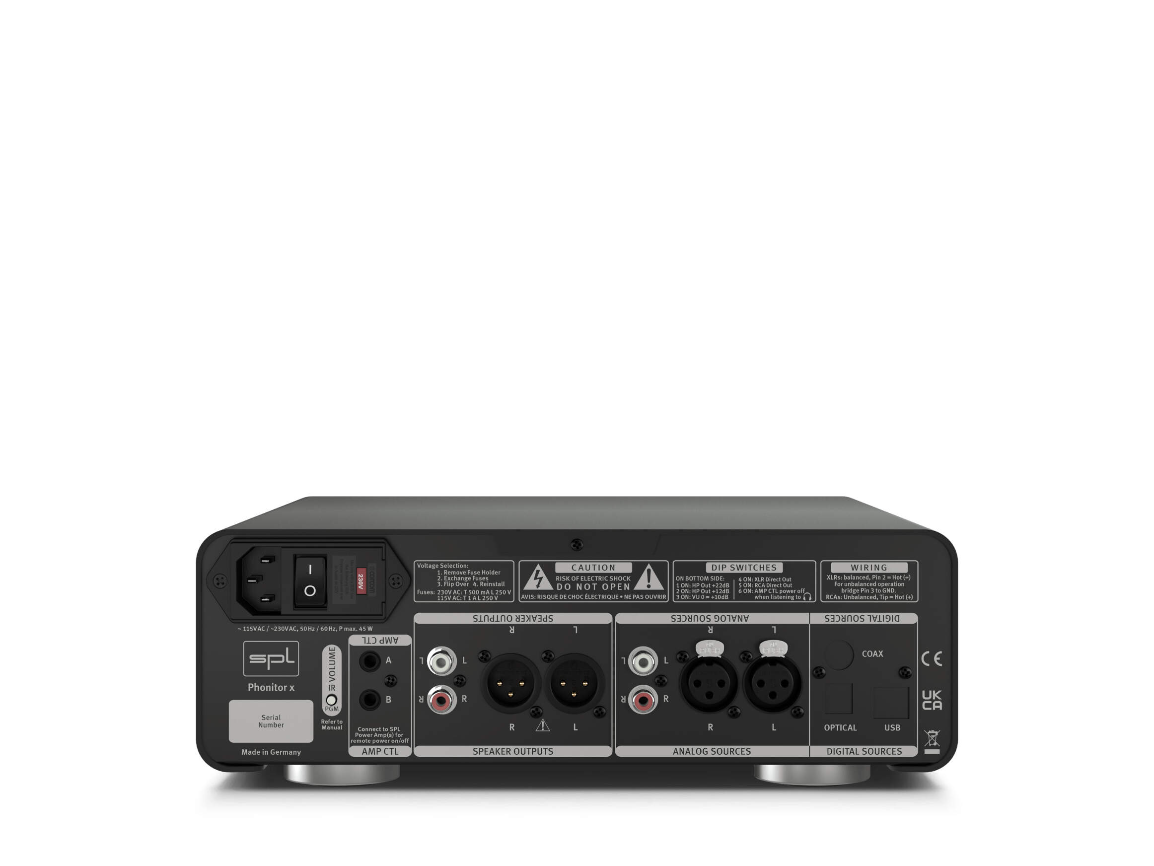 Phonitor x, Schwarz