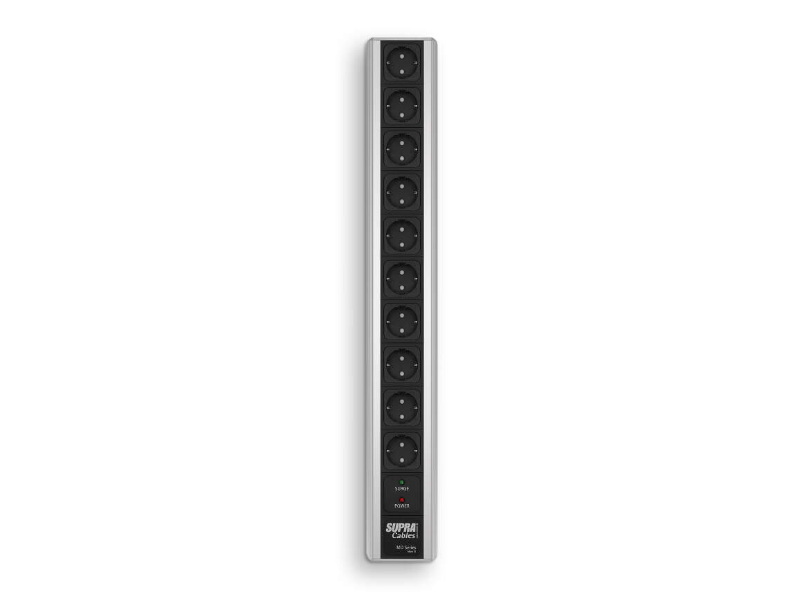 Supra Cables LoRad Netzleiste MK3.1 MD10-16-EU/SP, 10-Fach