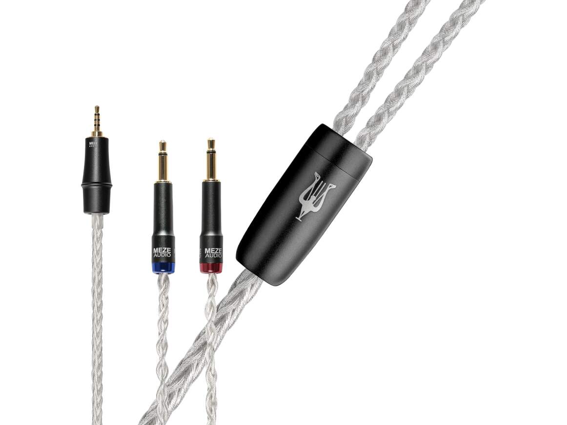 Meze Mono 3.5 mm Silver-Plated PCUHD Premium Cable