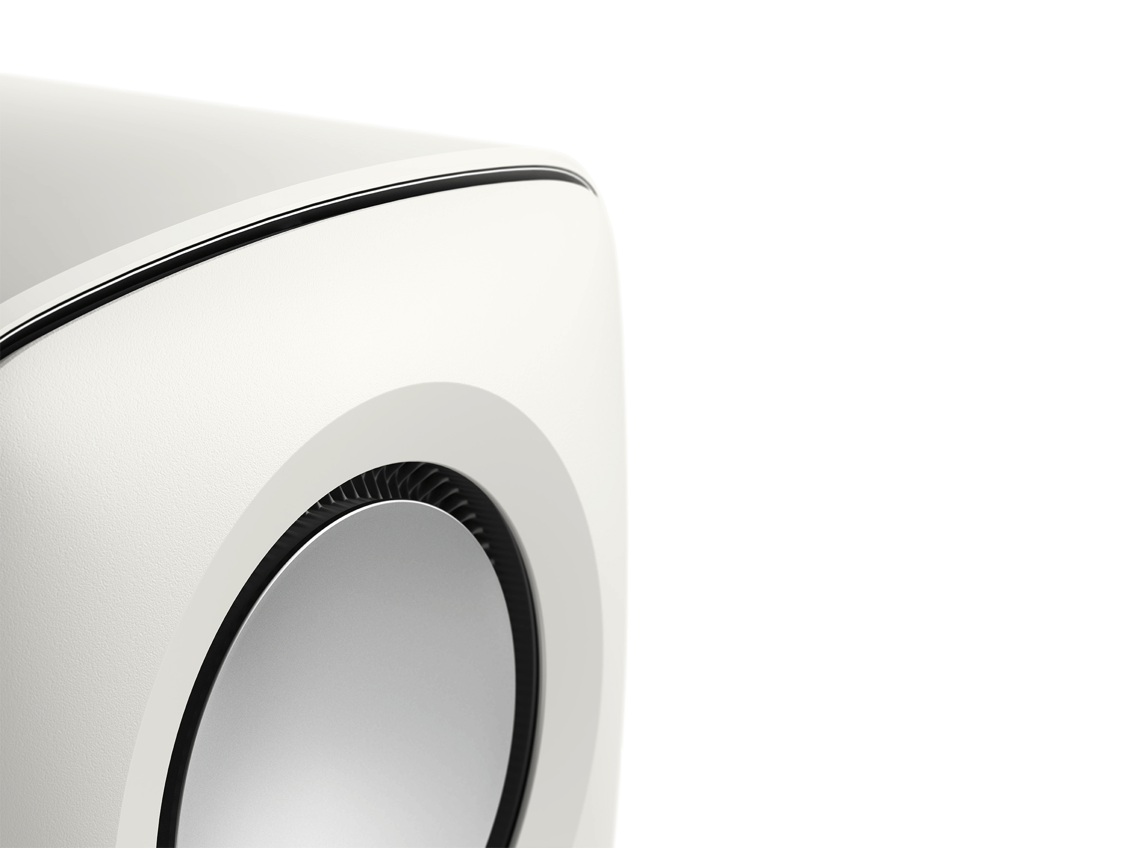 KEF KC62 aktiver Subwoofer in Mineral White Jetzt kaufen