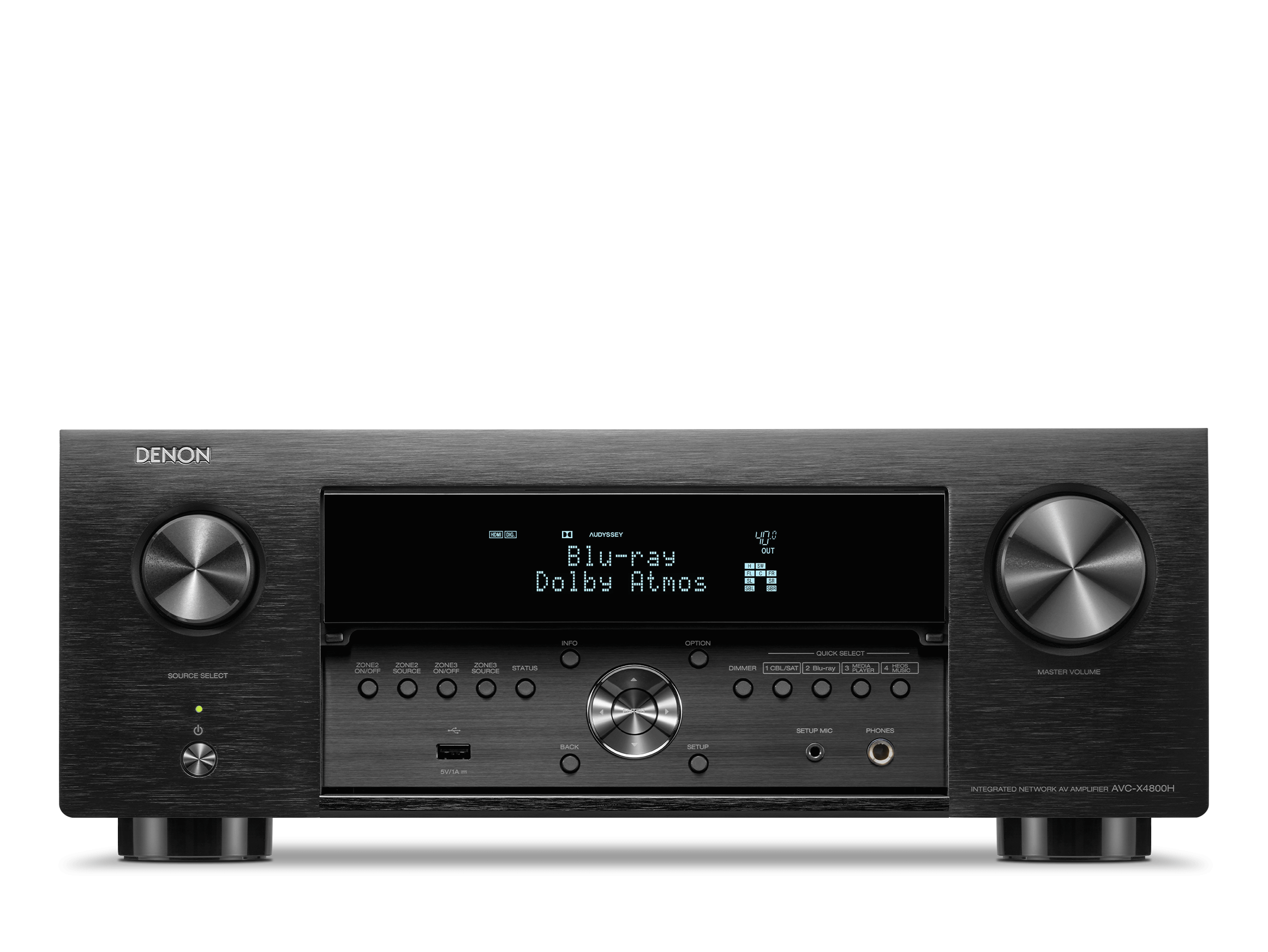 AVC-X4800H, Schwarz