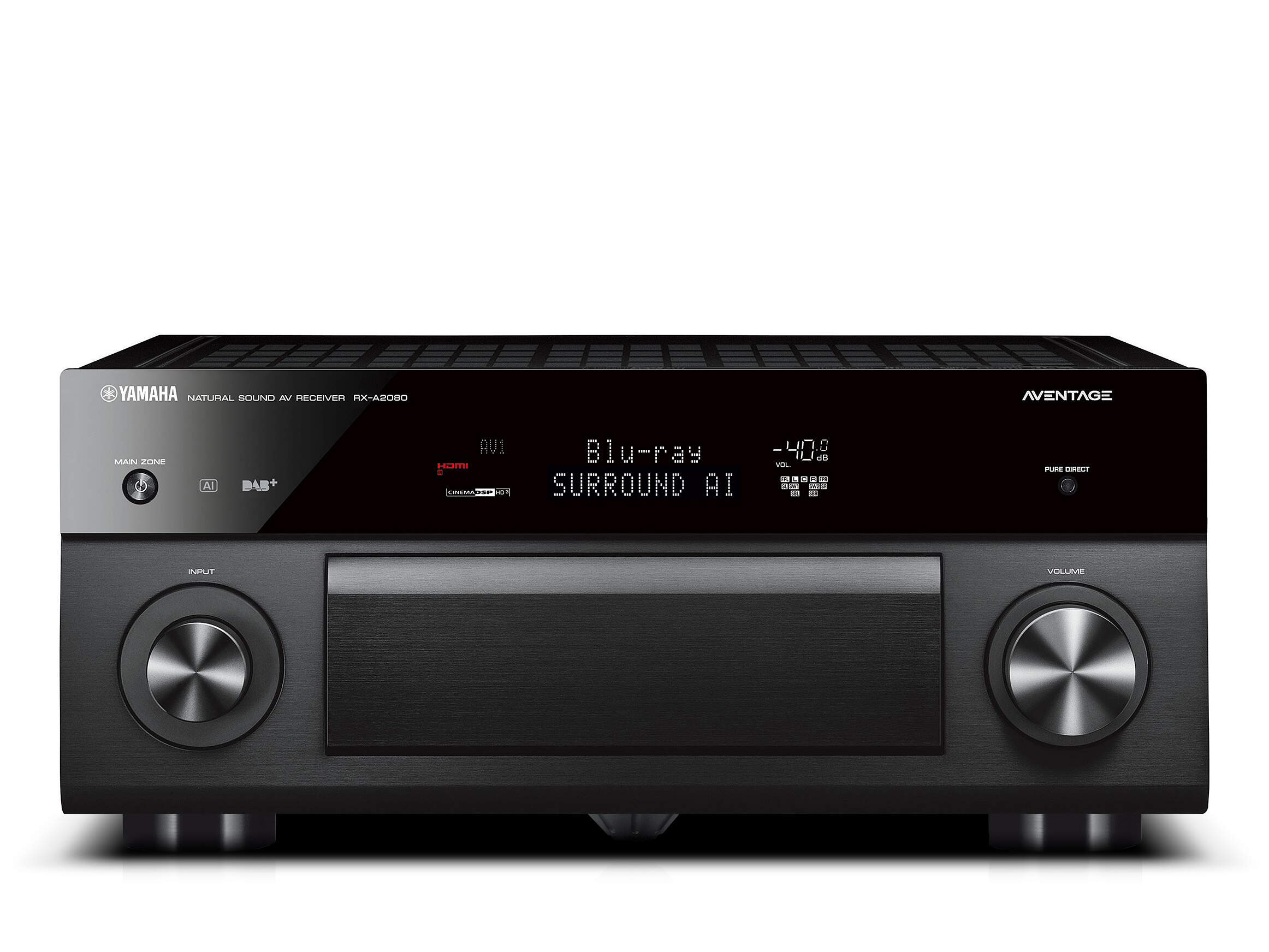 MusicCast RX-A2080 (gebraucht), Schwarz