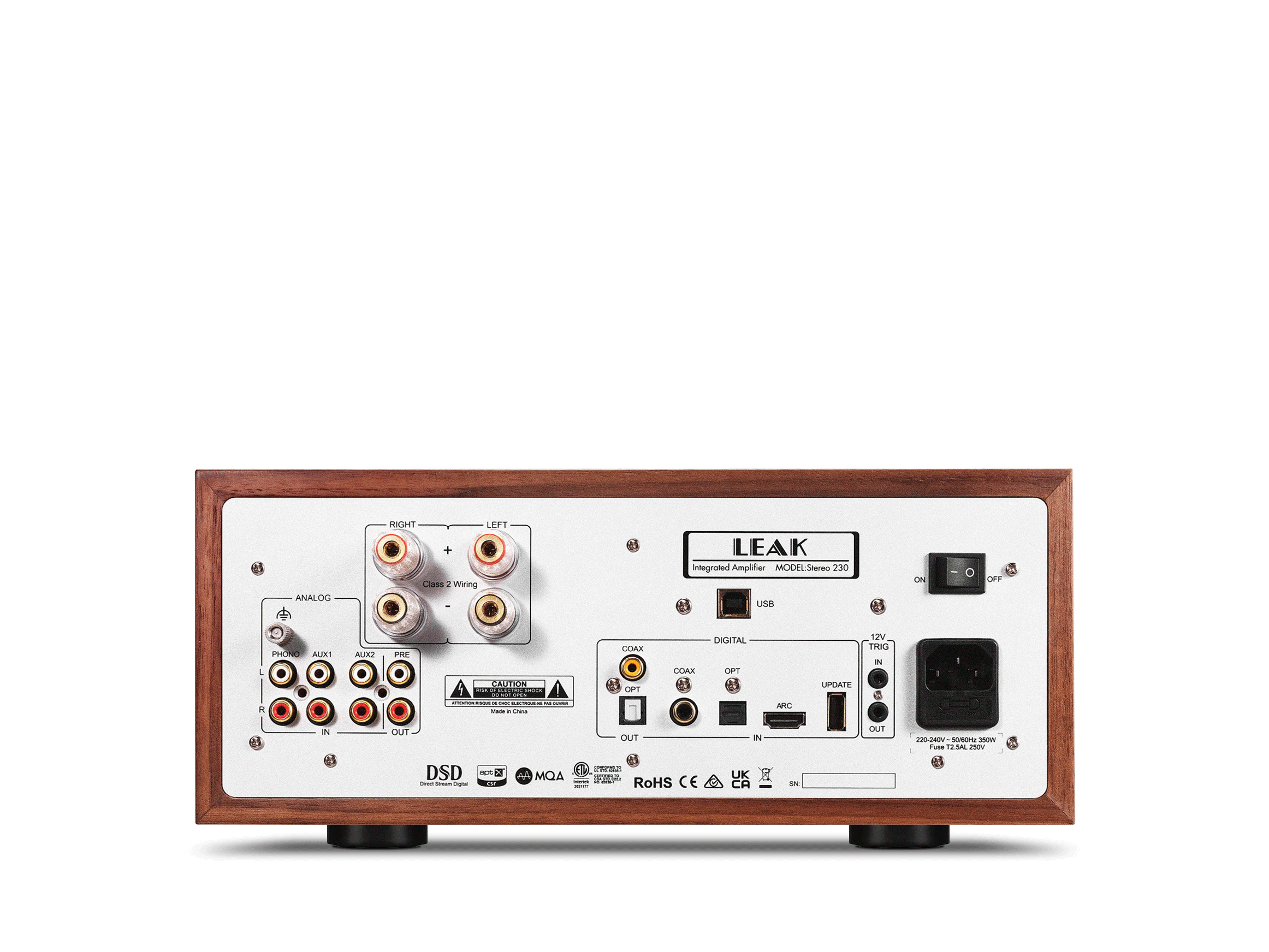Stereo 230, Walnuss