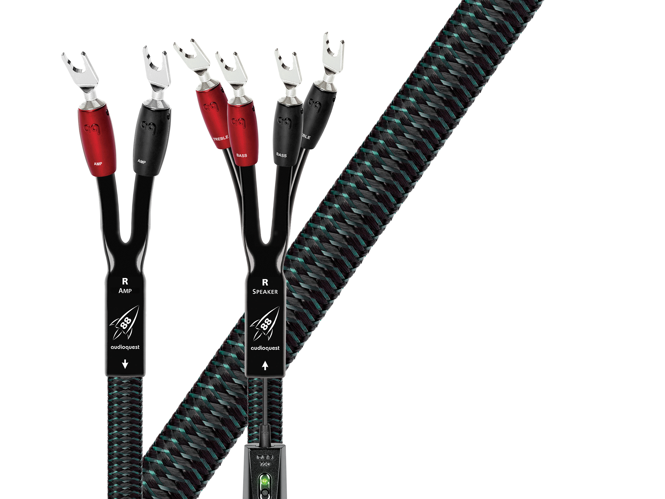 Rocket 88 Bi-Wire, 4.50 m / Kabelschuhe