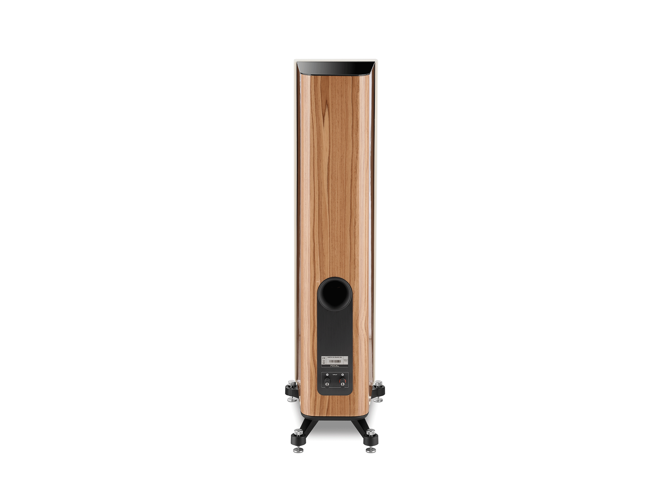 Kanta No. 2, Ivory / Walnut High Gloss