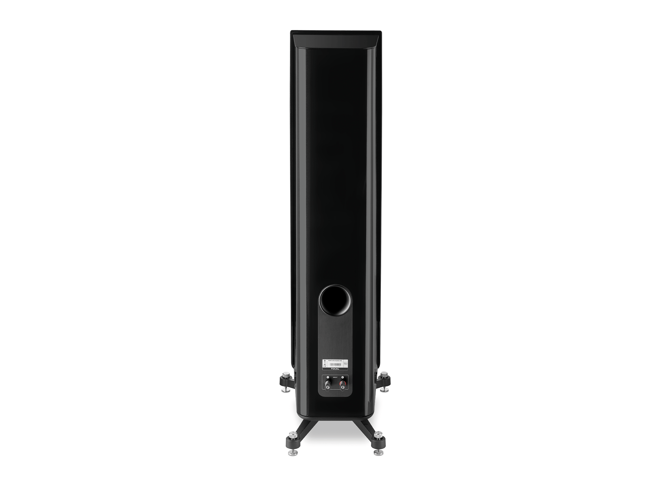 Kanta No. 3, Black / Black High Gloss