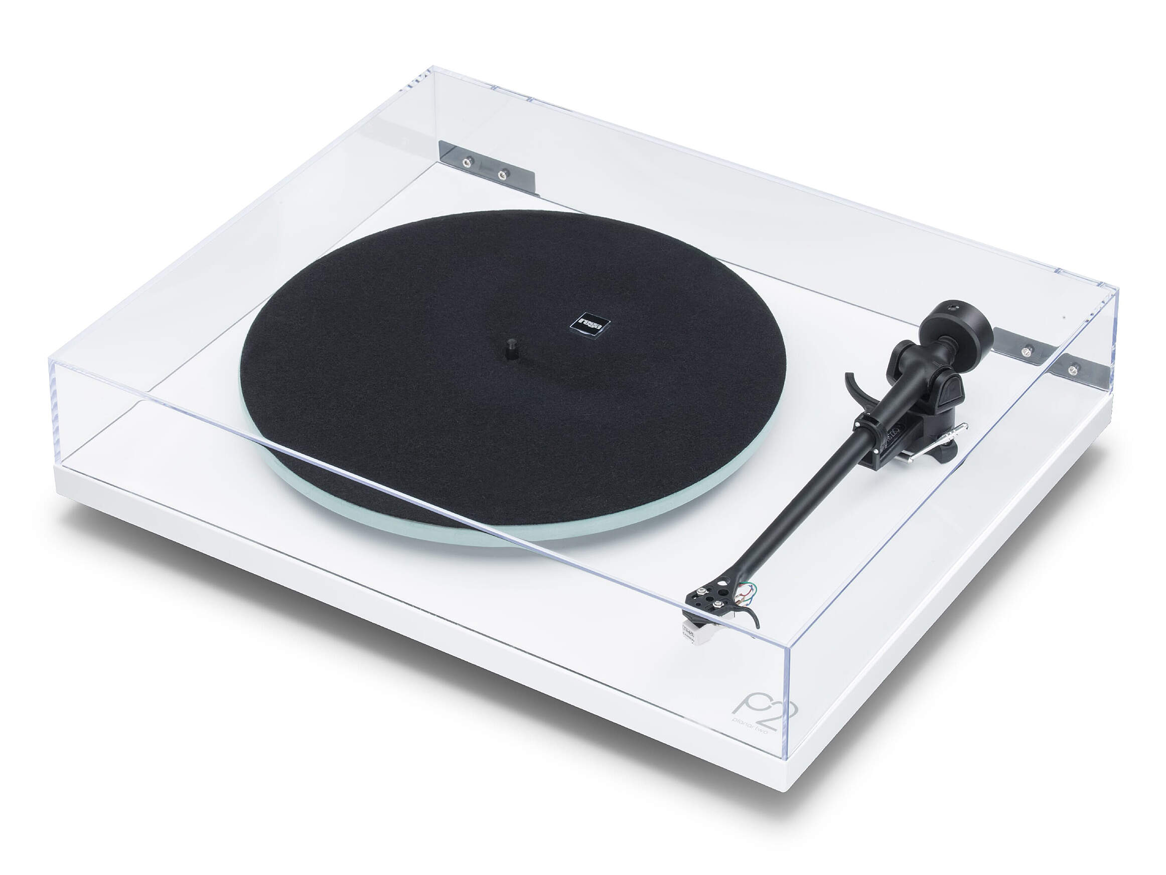 Planar 2 (gebraucht), Wei&szlig; mit Audiotechnica AT-VM95EN