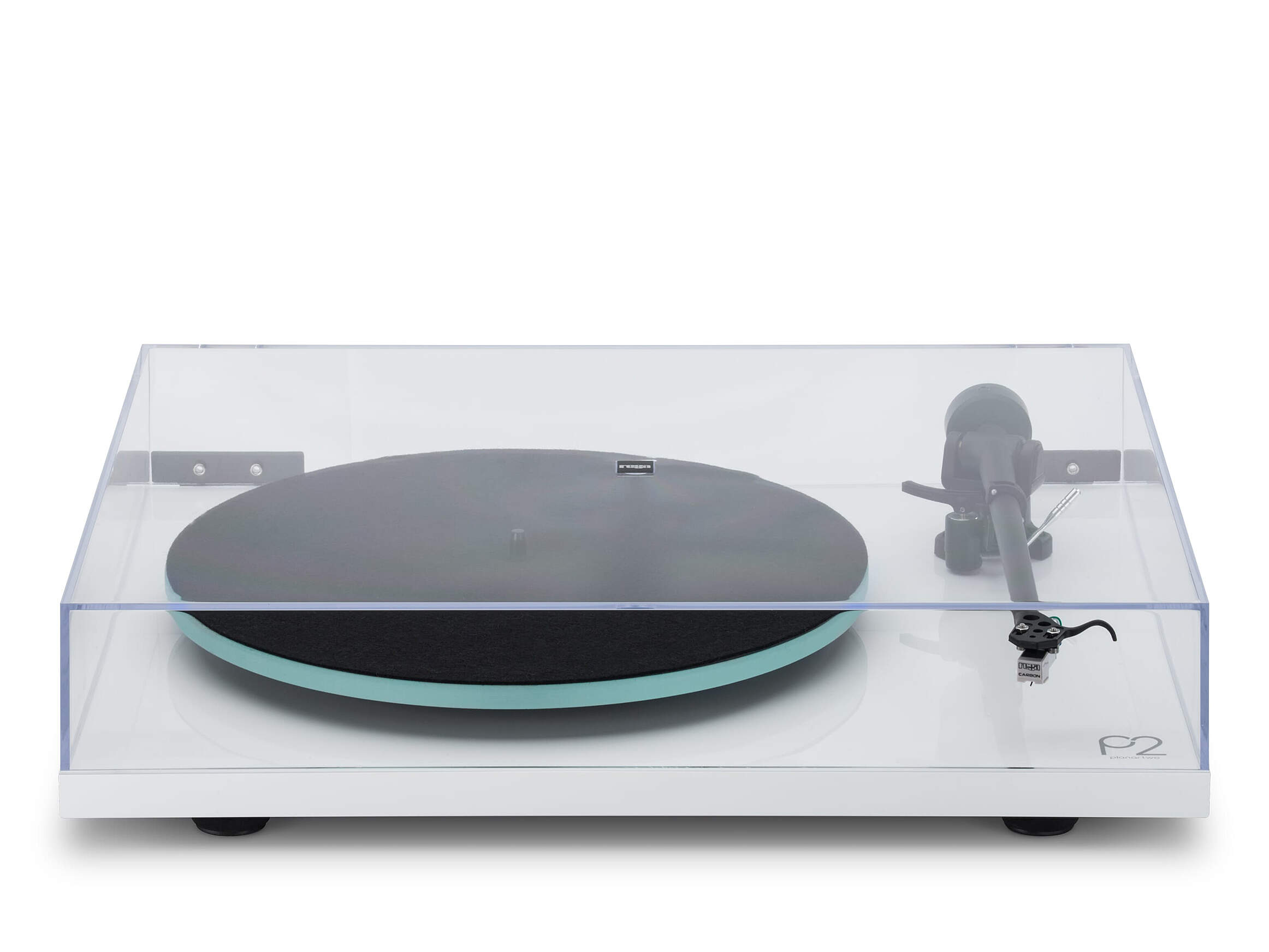 Planar 2 (gebraucht), Wei&szlig; mit Audiotechnica AT-VM95EN