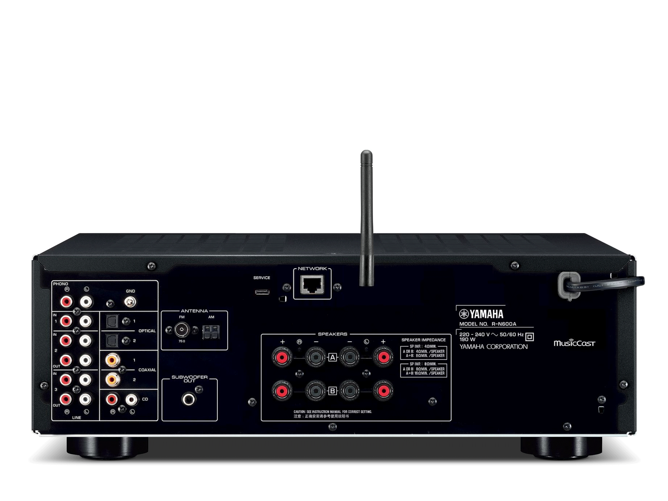 R-N600A, Schwarz