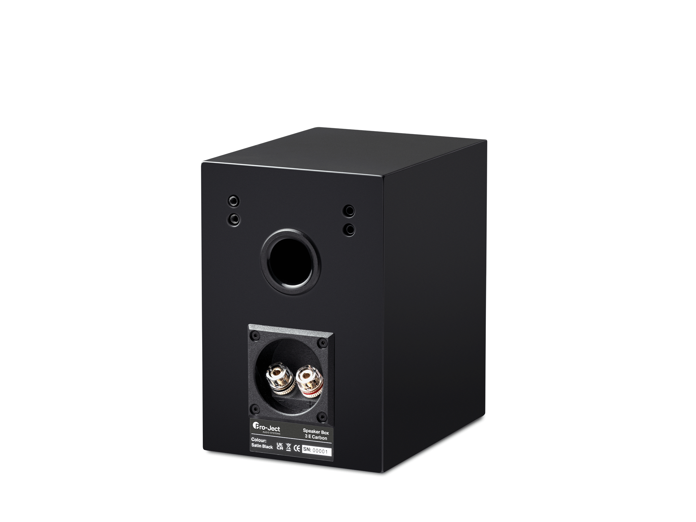 Speaker Box 3 E Carbon, Schwarz