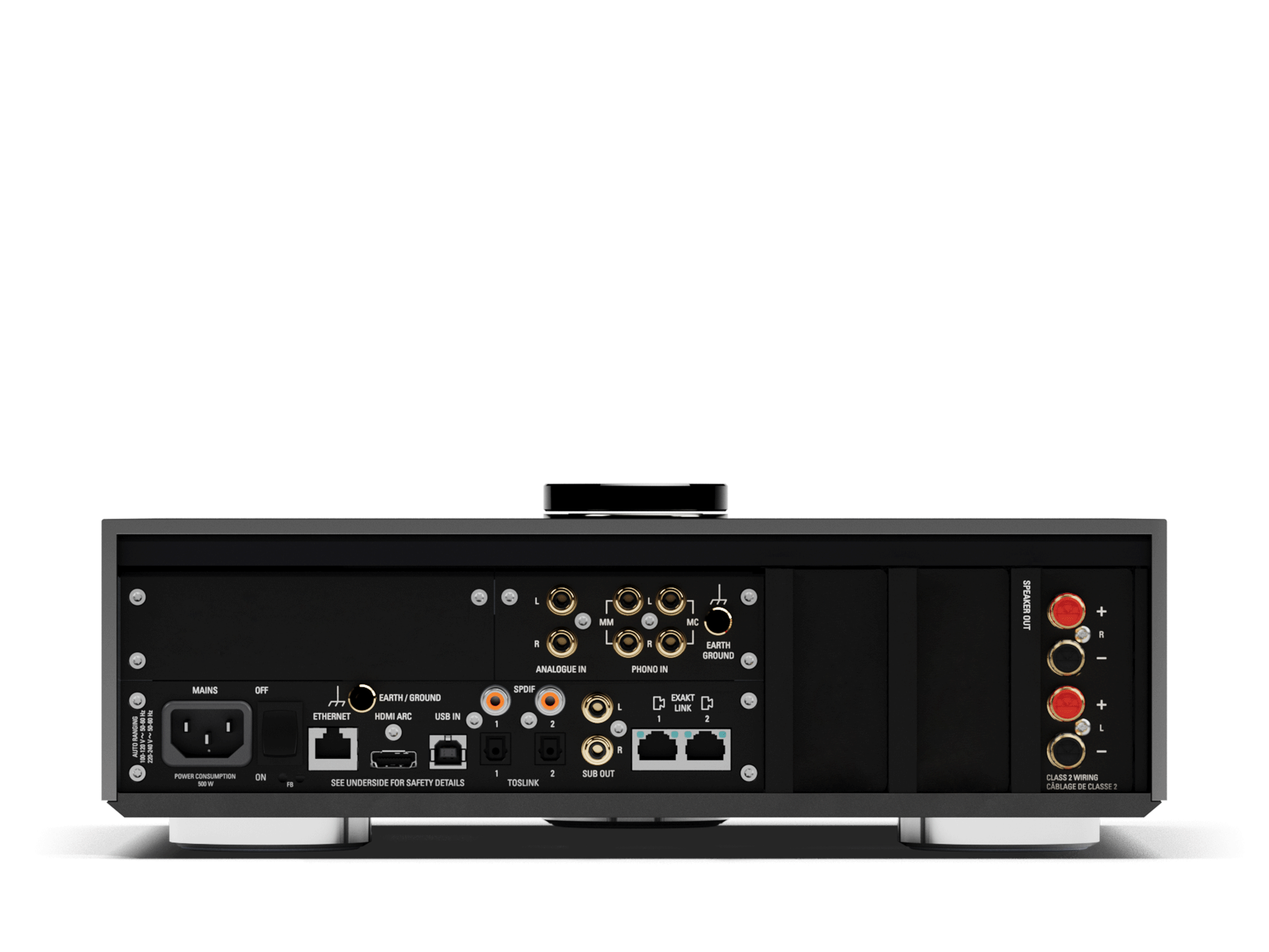 Selekt DSM: Classic Amp mit Katalyst DAC, Schwarz