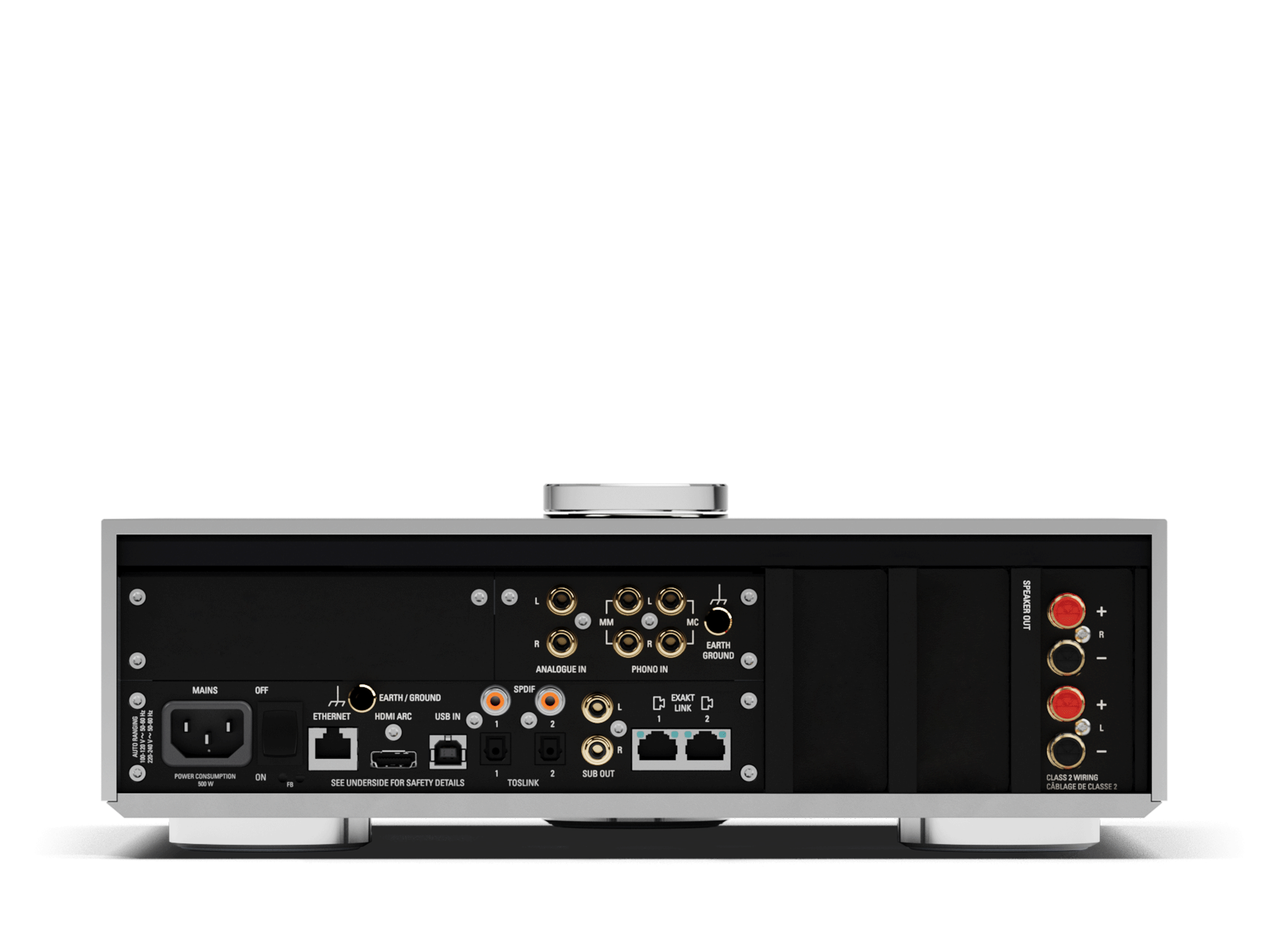 Selekt DSM: Classic Amp mit Standard DAC, Silber