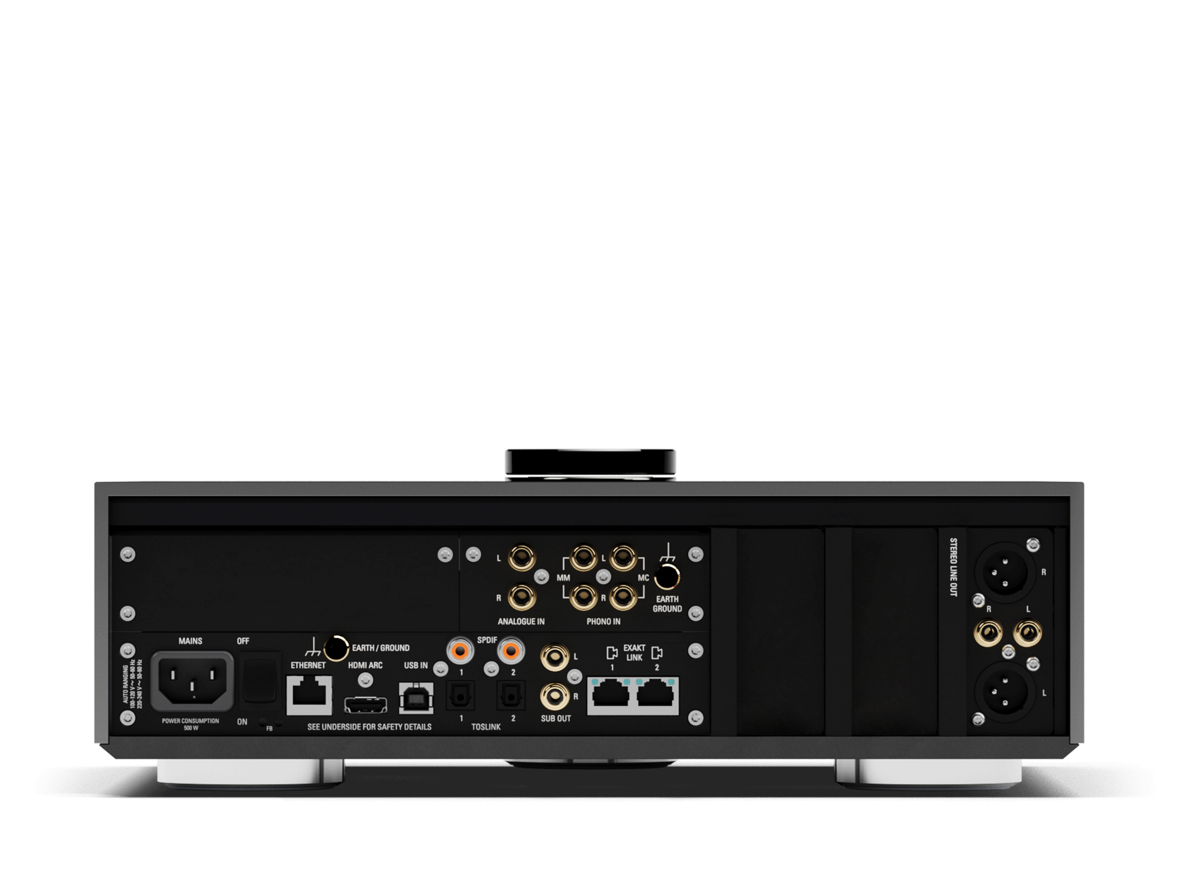 Selekt DSM: Classic Source mit Organik DAC Stereo, Schwarz