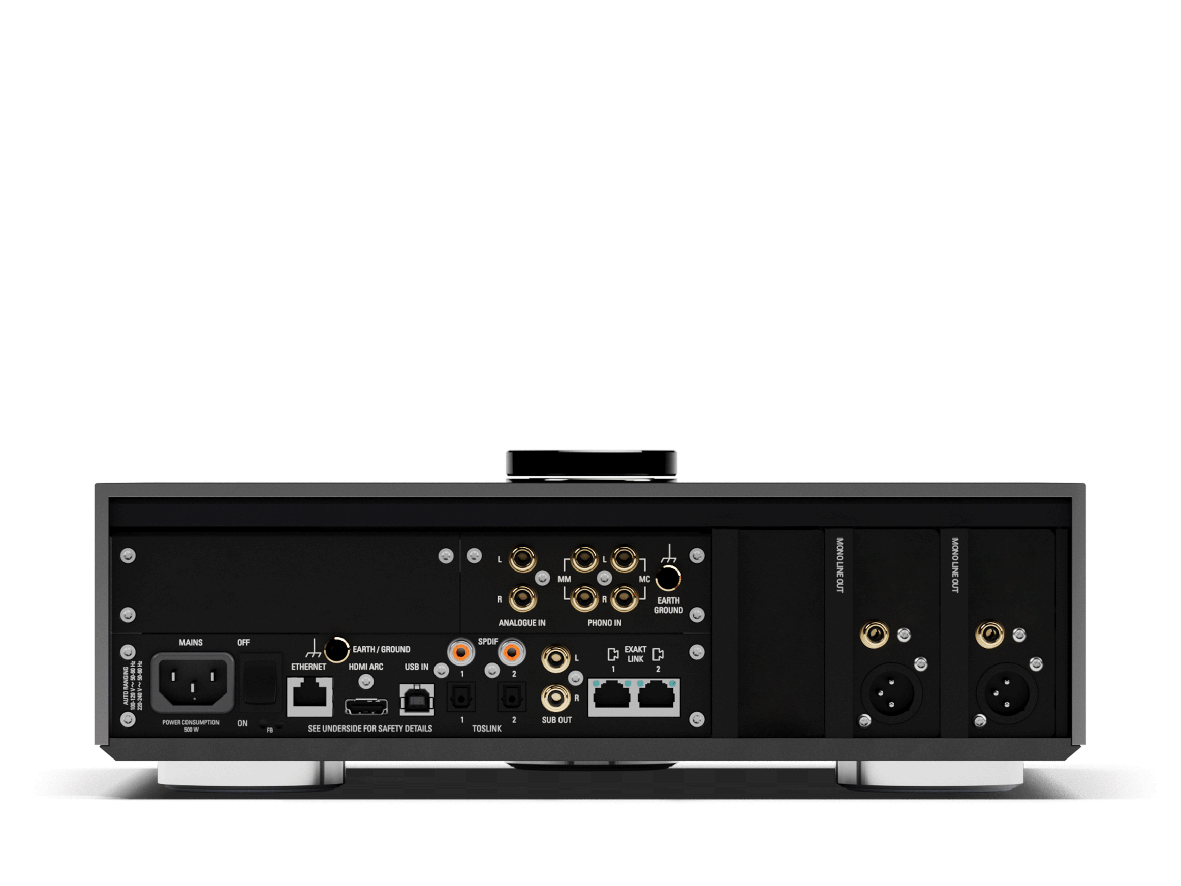 Selekt DSM: Classic Source mit Organik DAC Mono, Schwarz