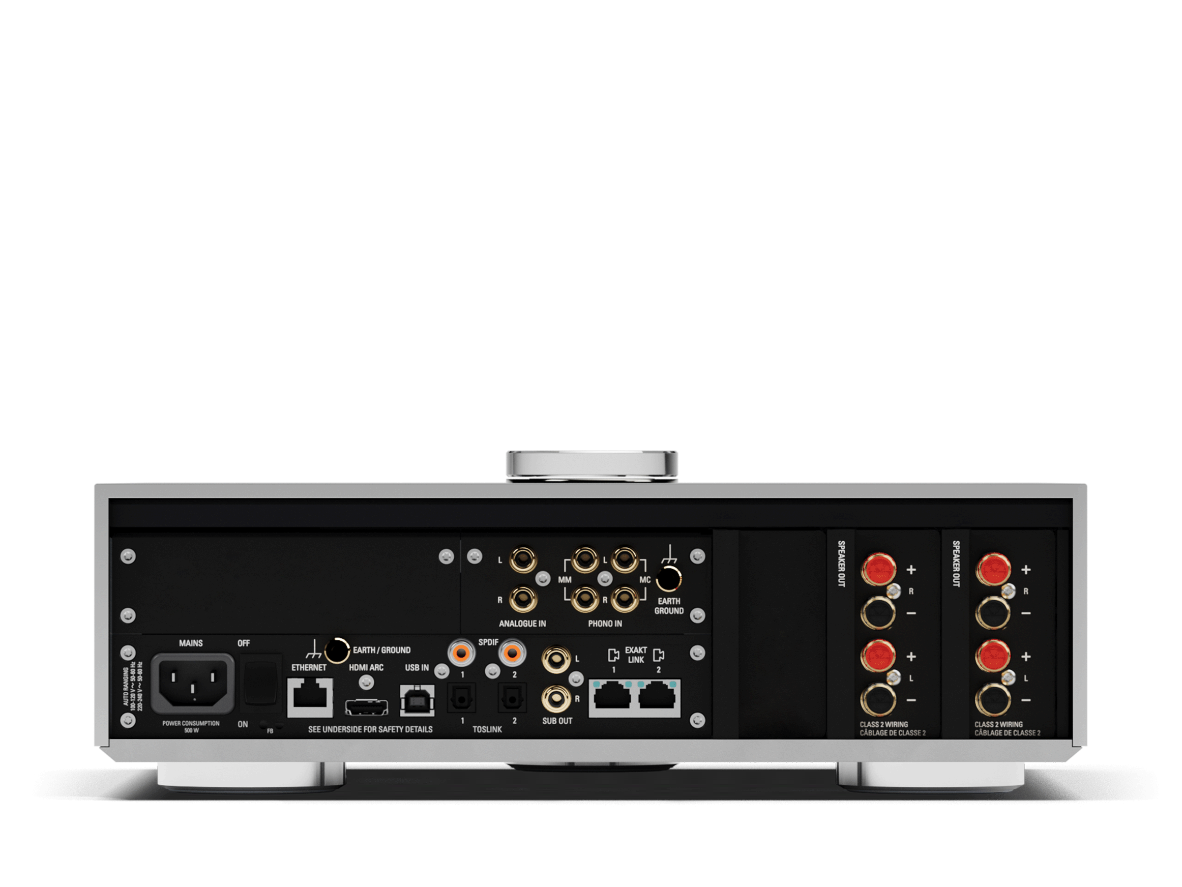 Selekt DSM: Classic Amp Bi-Amping mit Standard DAC, Silber