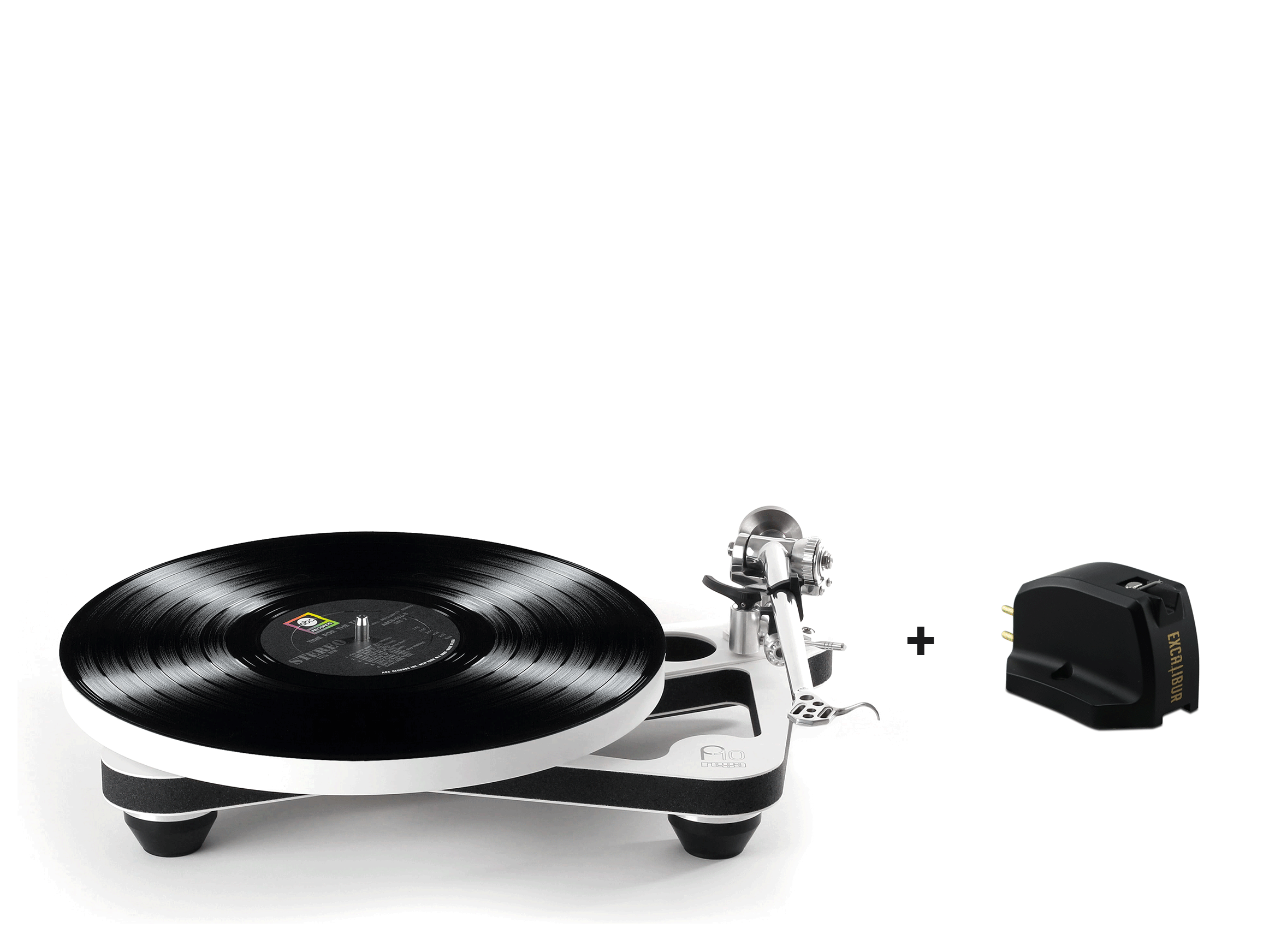 Planar 10 mit Excalibur Black, Wei&szlig;