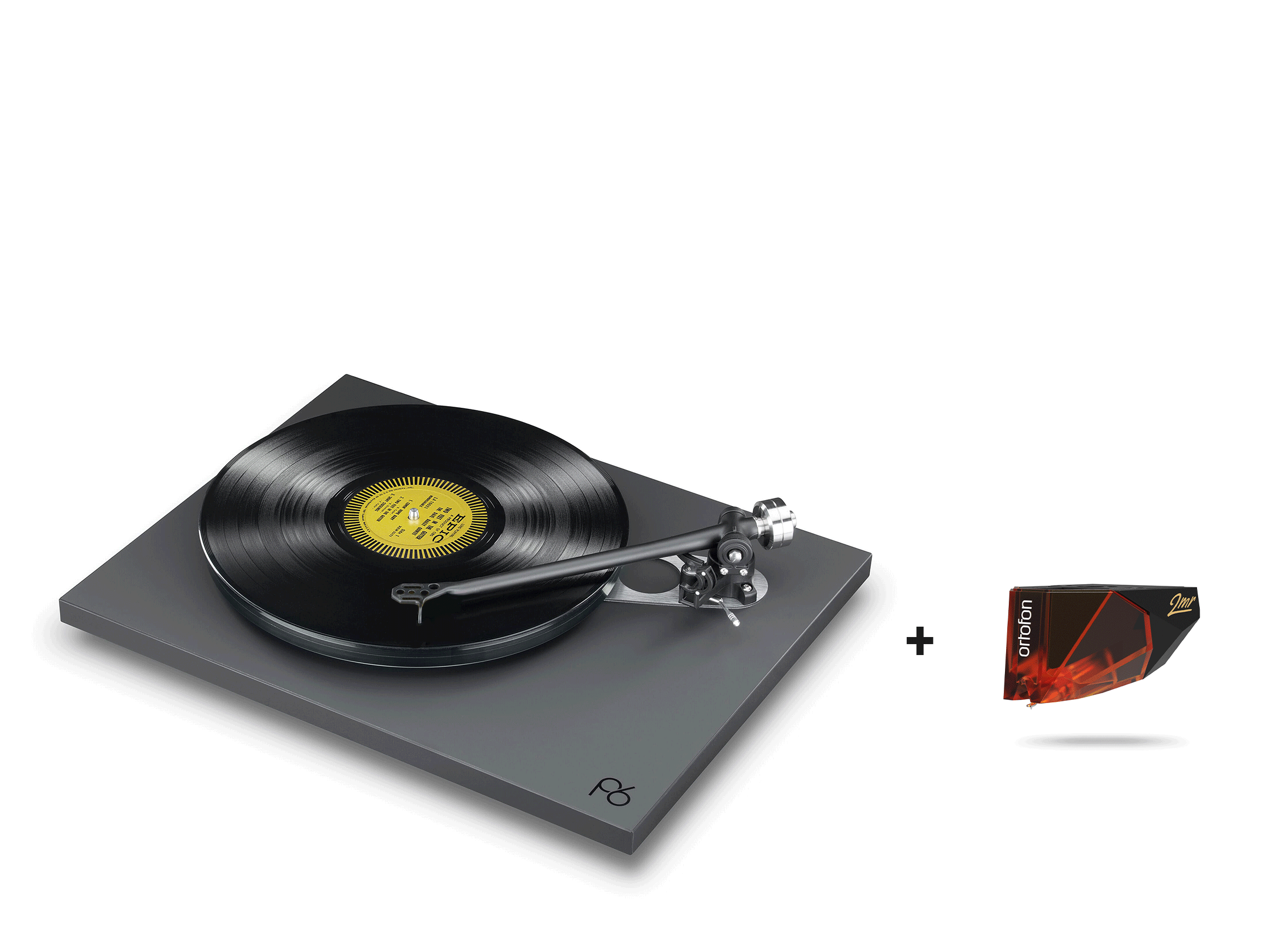 Planar 6 mit Ortofon 2MR Bronze, Polaris Grey