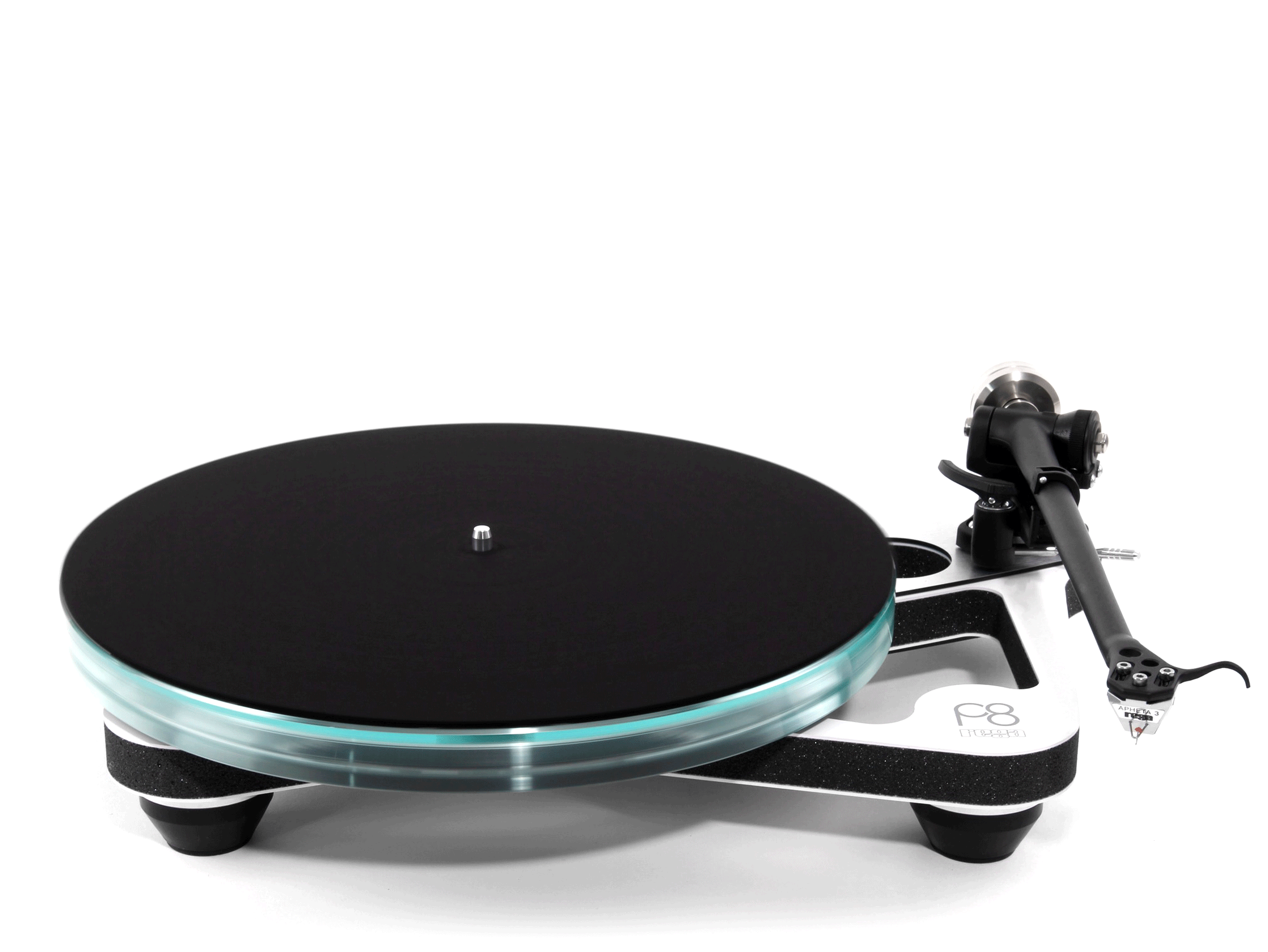 Planar 8 mit Ortofon 2MR Black, Wei&szlig;