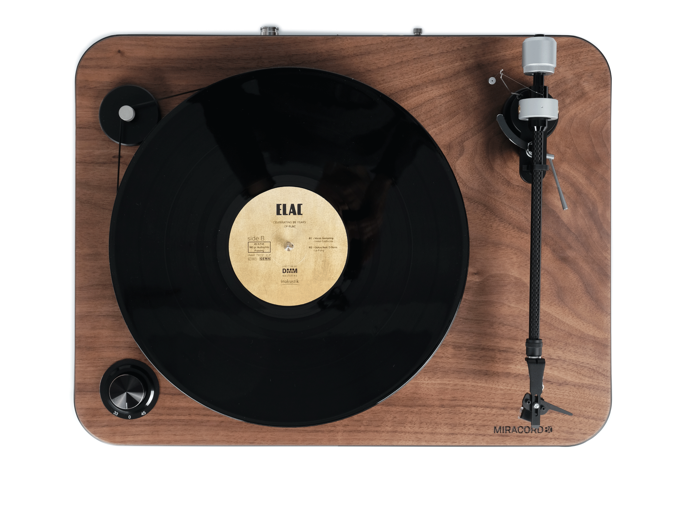 Miracord 80, Walnuss Ohne Tonabnehmer