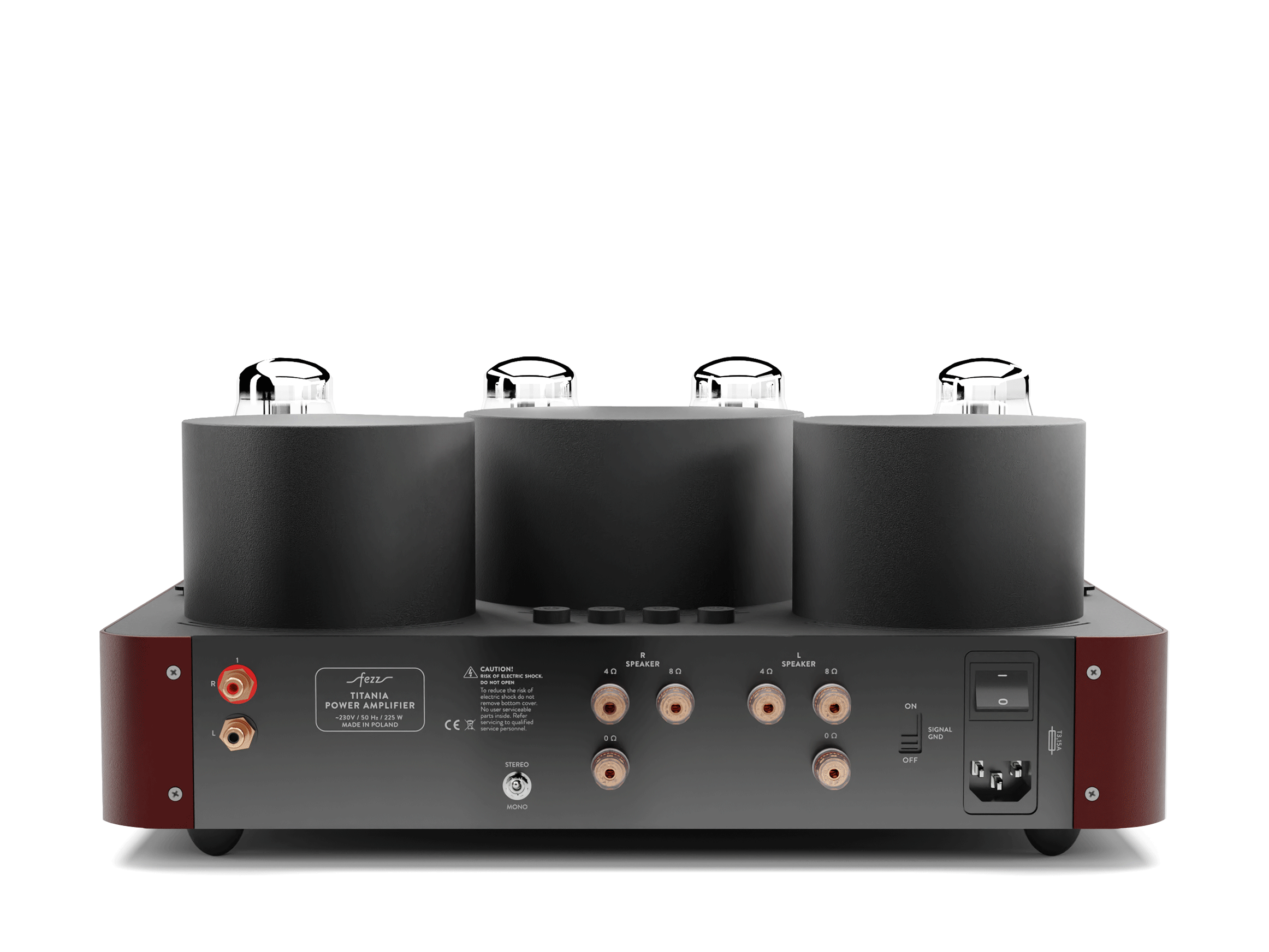 Titania Power Amplifier, Burgund