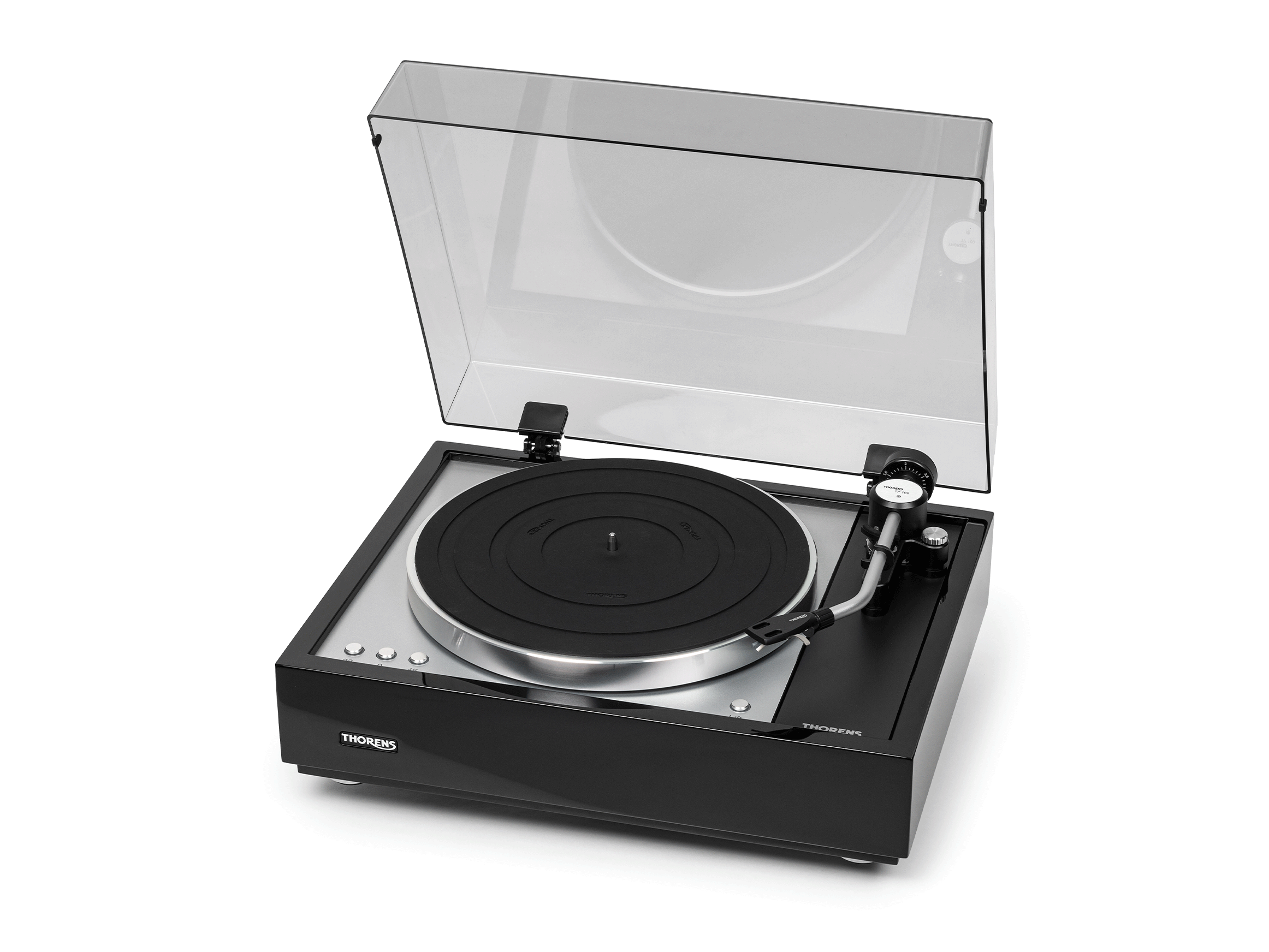 TD 1601 mit TP 160 und GRATIS 2M Black, Schwarz