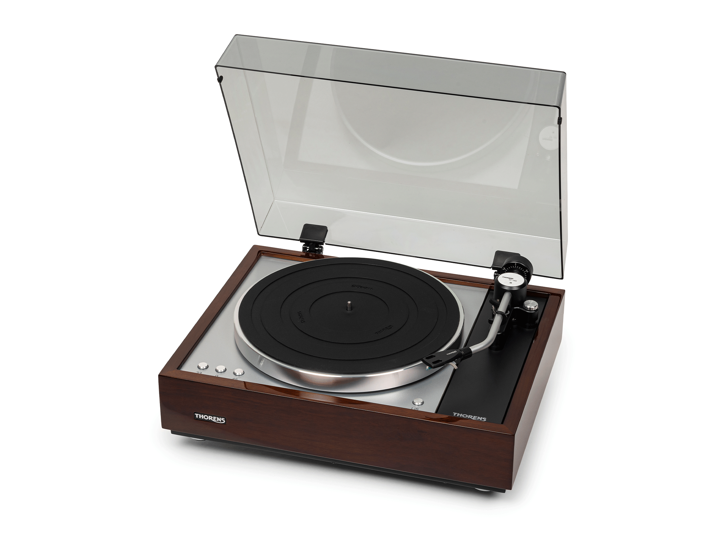 TD 1601 mit TP 160 und GRATIS 2M Black, Walnuss