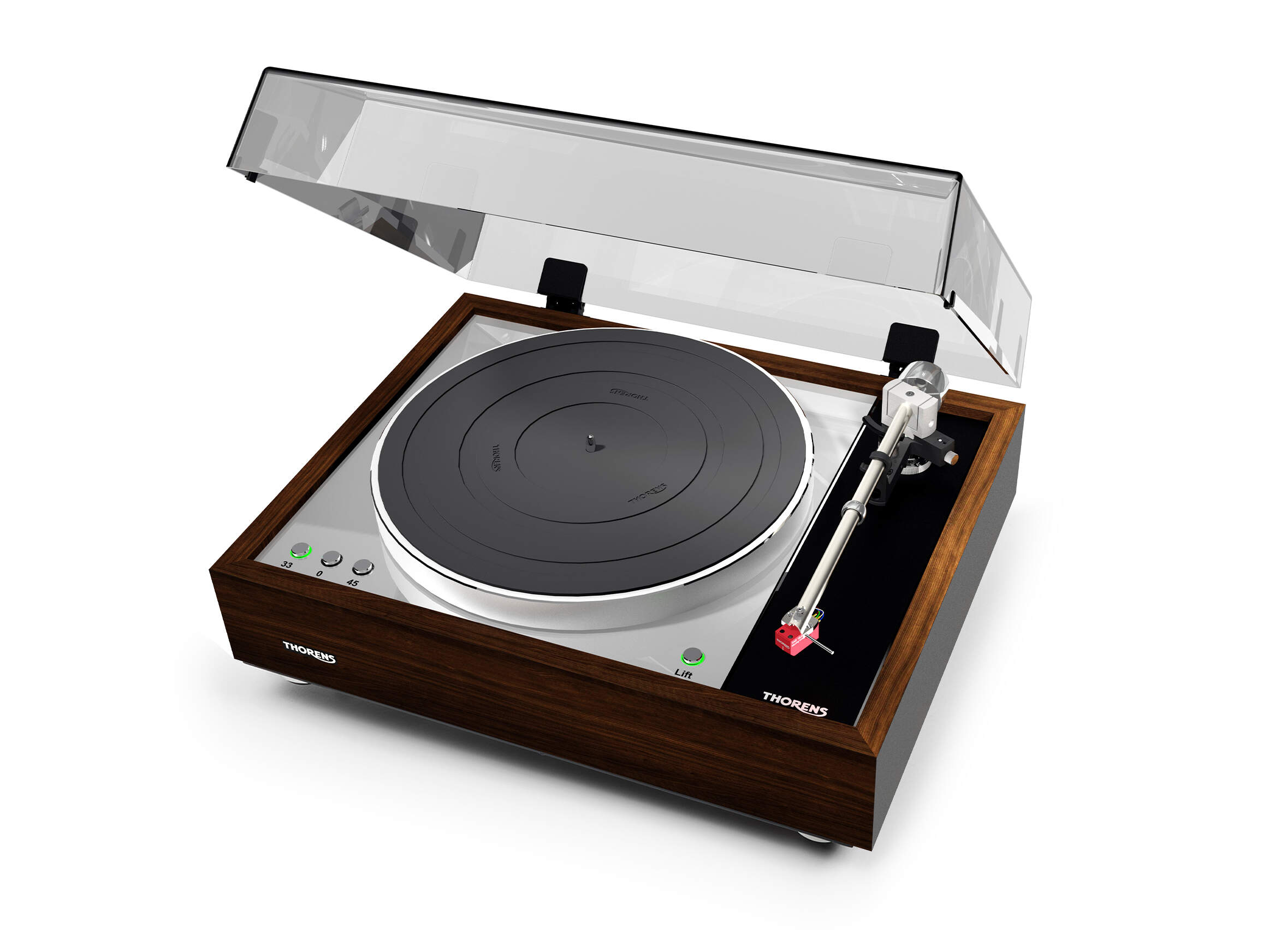 TD 1601 mit Ortofon 2M Black, Walnuss