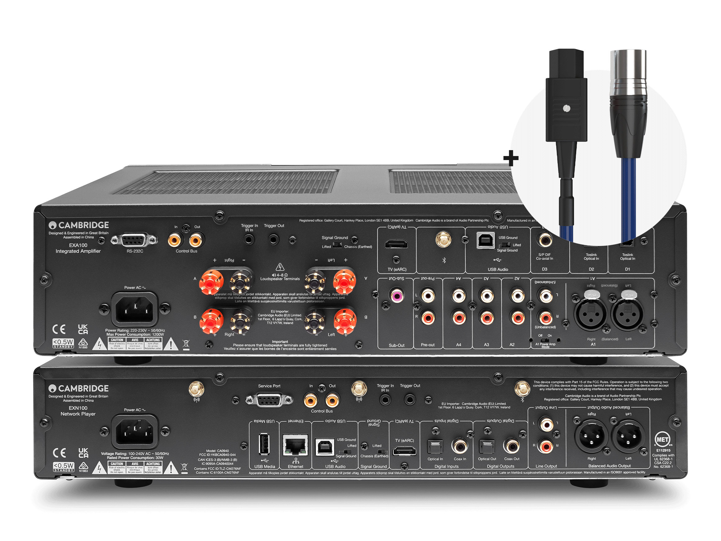 EXN100 Set mit EXA100 und GRATIS Chord Kabel