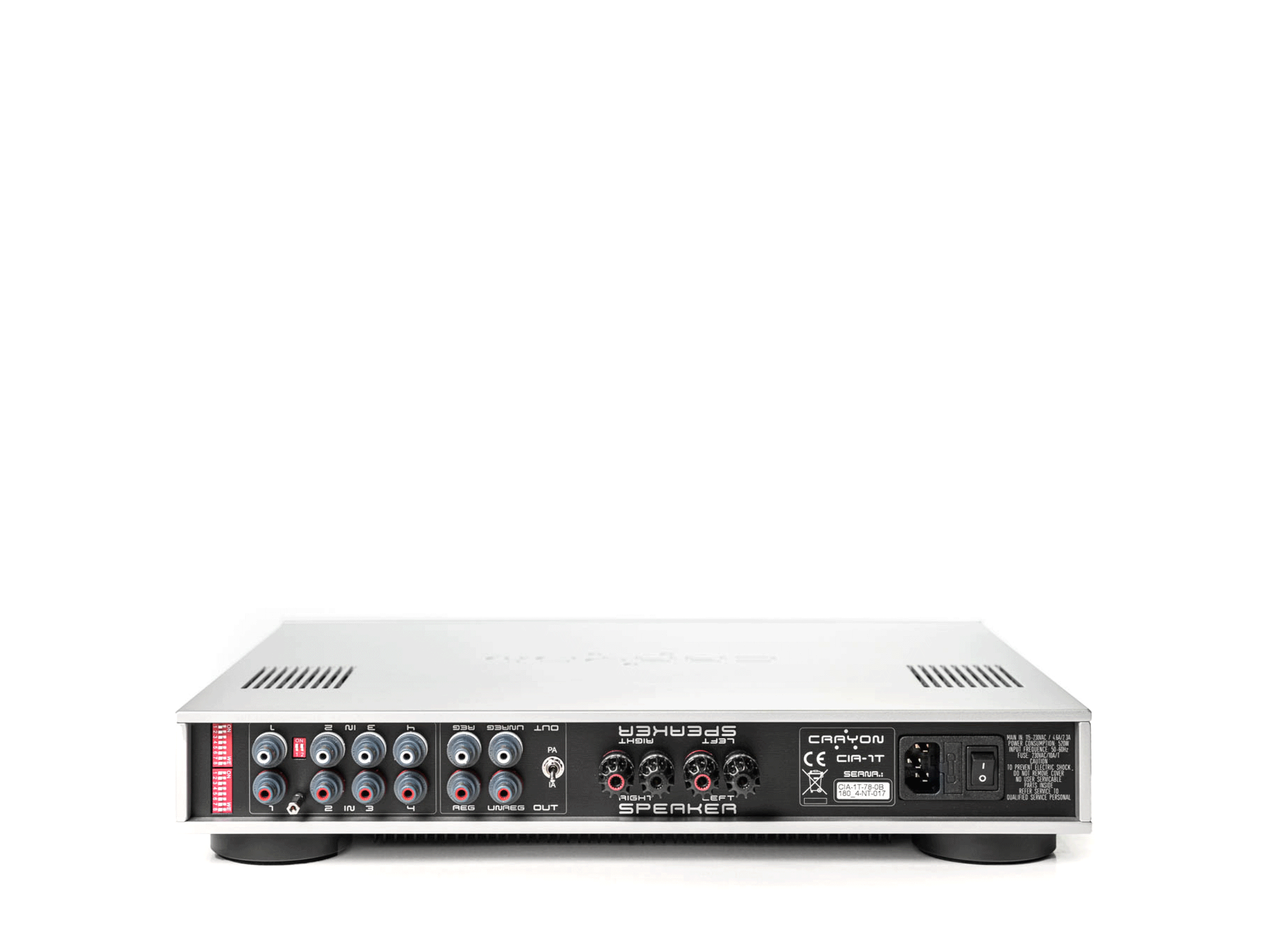 CIA-1 T inkl. Phono (gebraucht), Silber