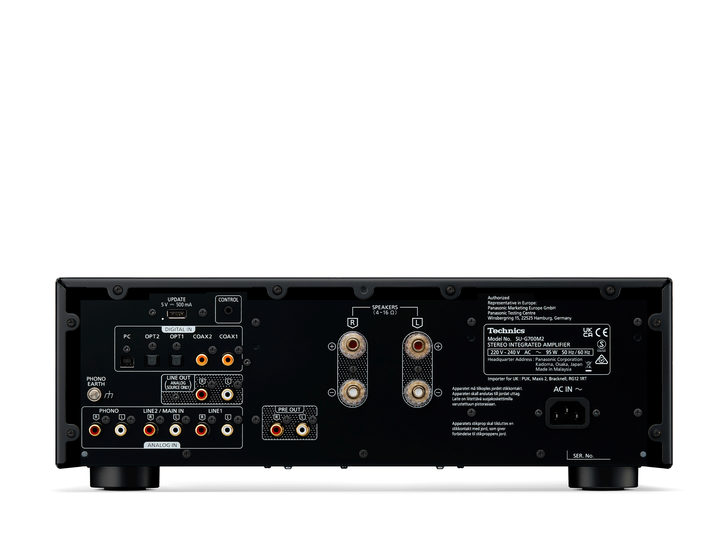 SU-G700M2 Retoure, Schwarz
