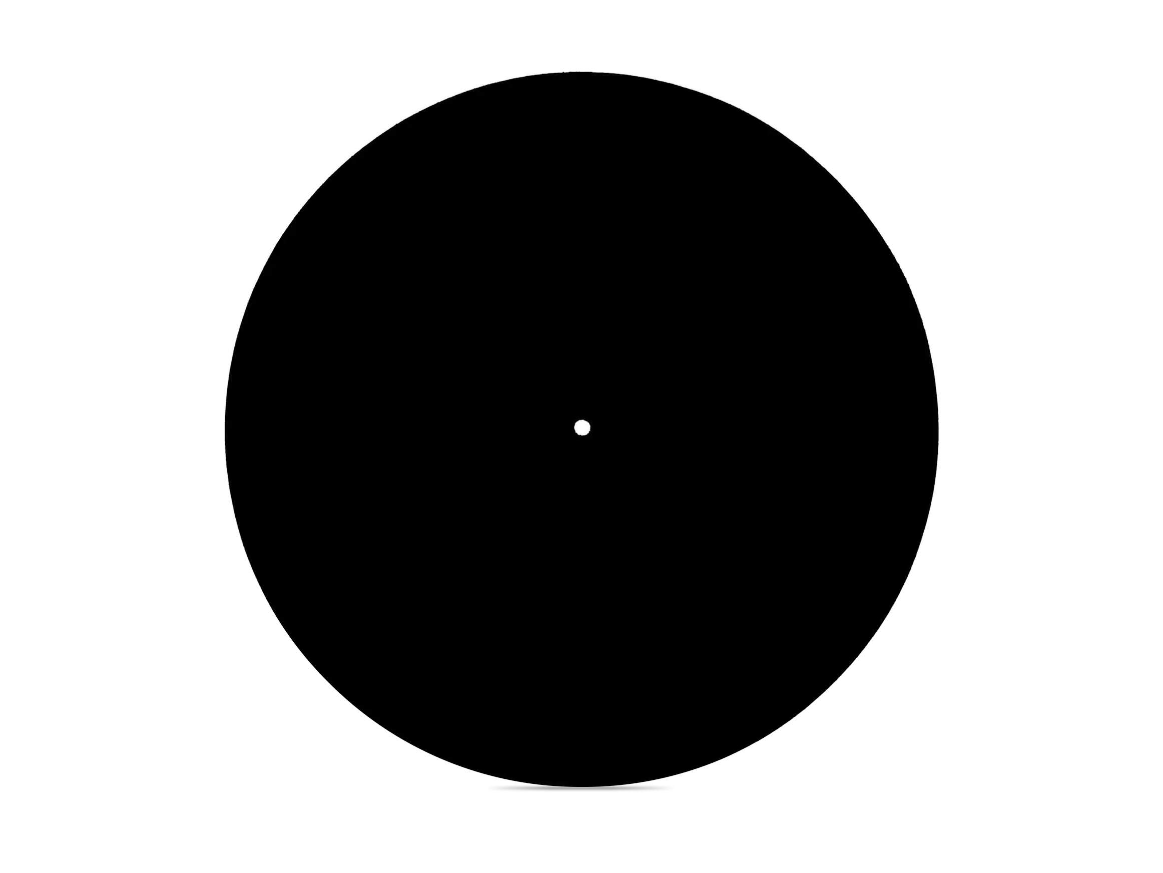 Turntable Mat Z-Mat ,Cognac