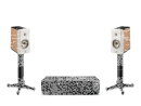 Kanta No. 1 inkl. Stand mit Naim Uniti Nova PE