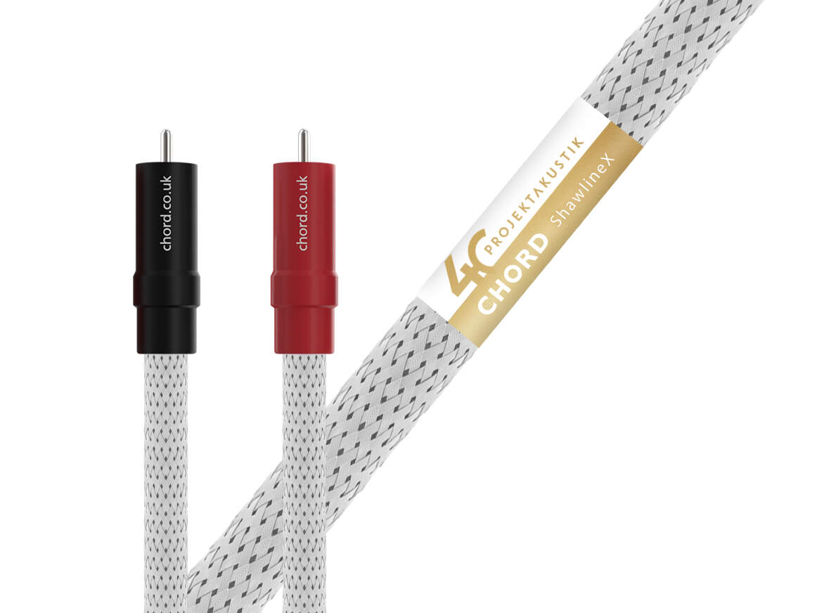 Chord Company ShawlineX ARAY Analogue RCA 40th Anniversary