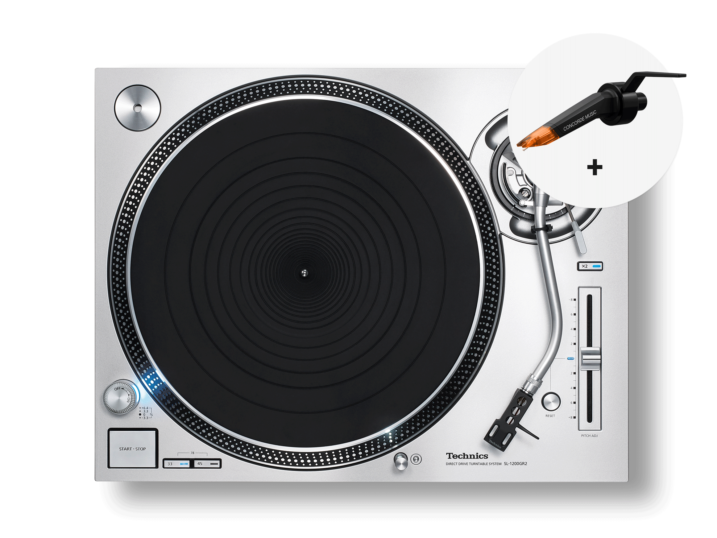 SL-1200GR2 mit GRATIS Ortofon Concorde Music Bronze