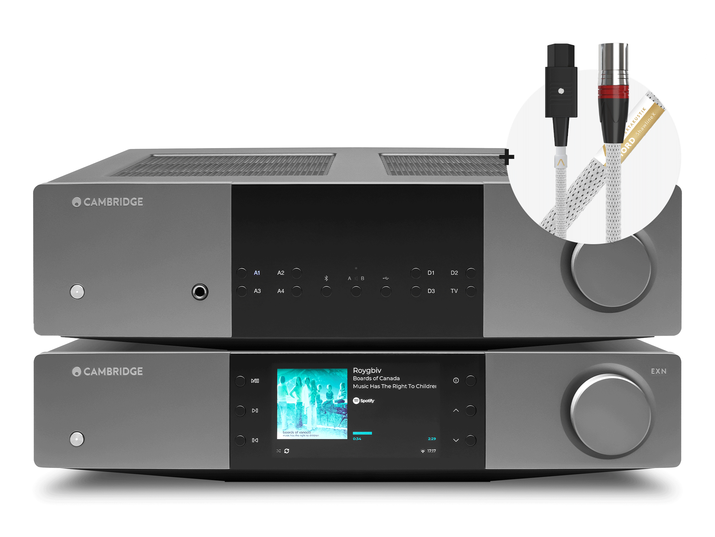 EXN100 Set mit EXA100 und GRATIS Chord Kabel 40th Anniversary Black Friday