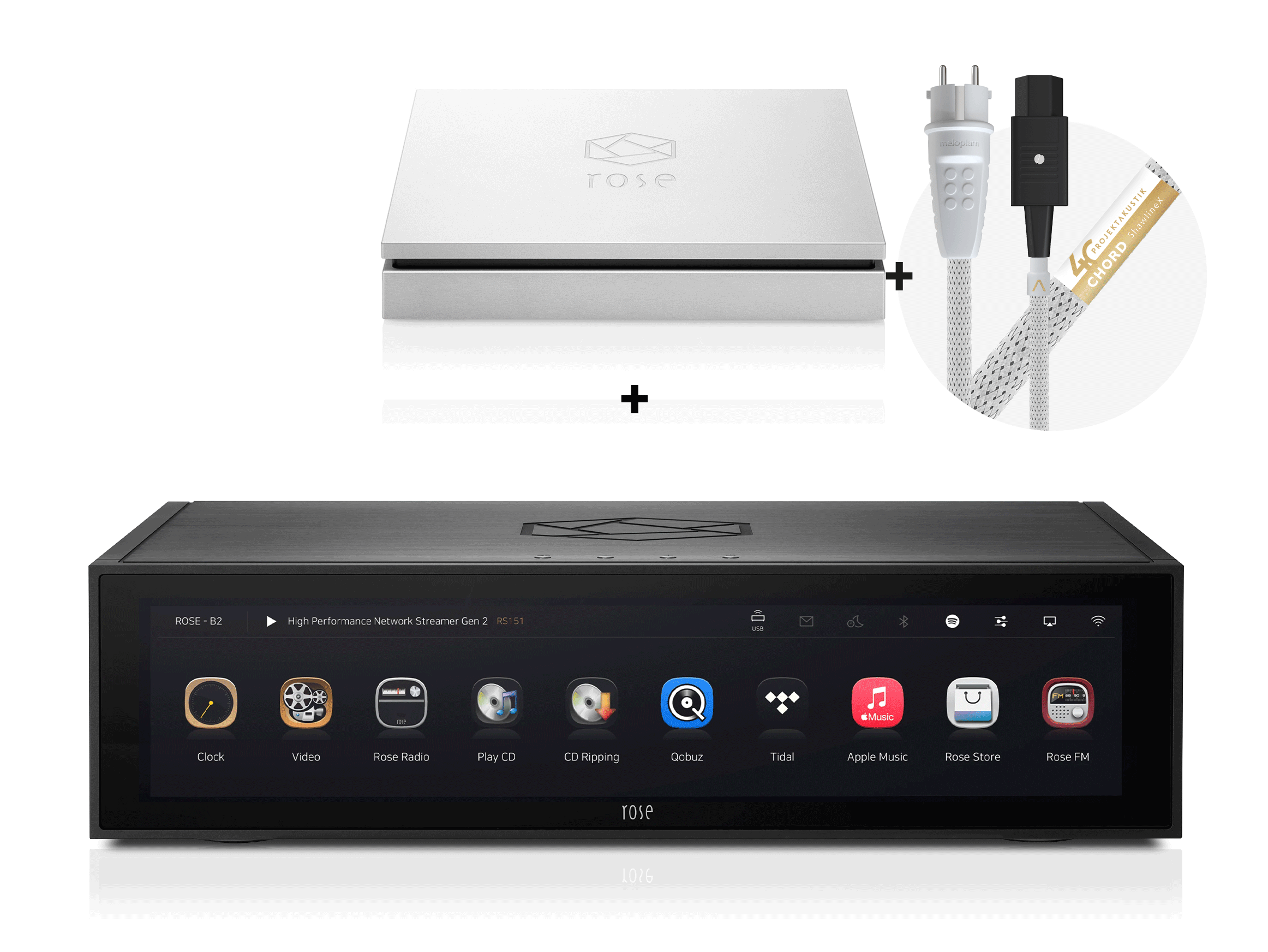 RS151 Black Friday Set mit GRATIS RSA780 und Chord Kabel