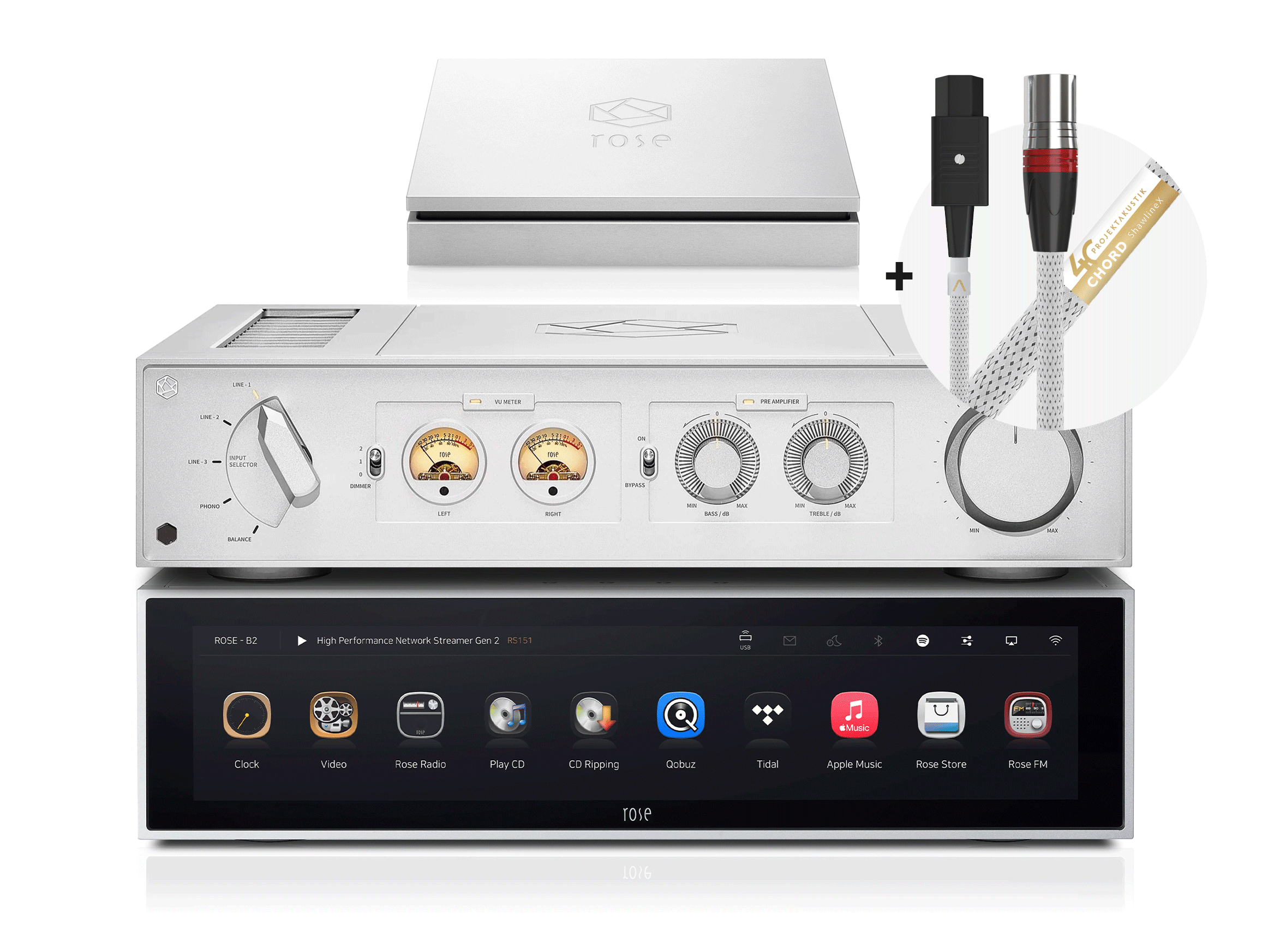 RS151 und RA280 mit GRATIS RSA780 und Chord Kabel, Black Friday