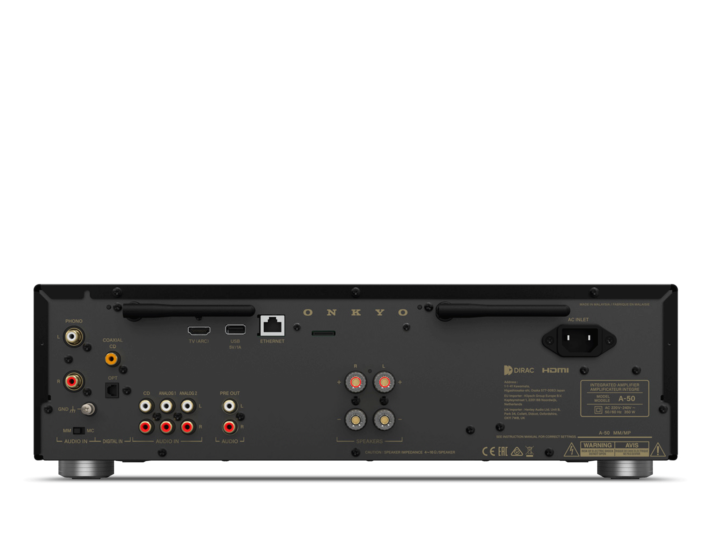 A-50 Black Friday Set mit GRATIS Supra Stromkabel