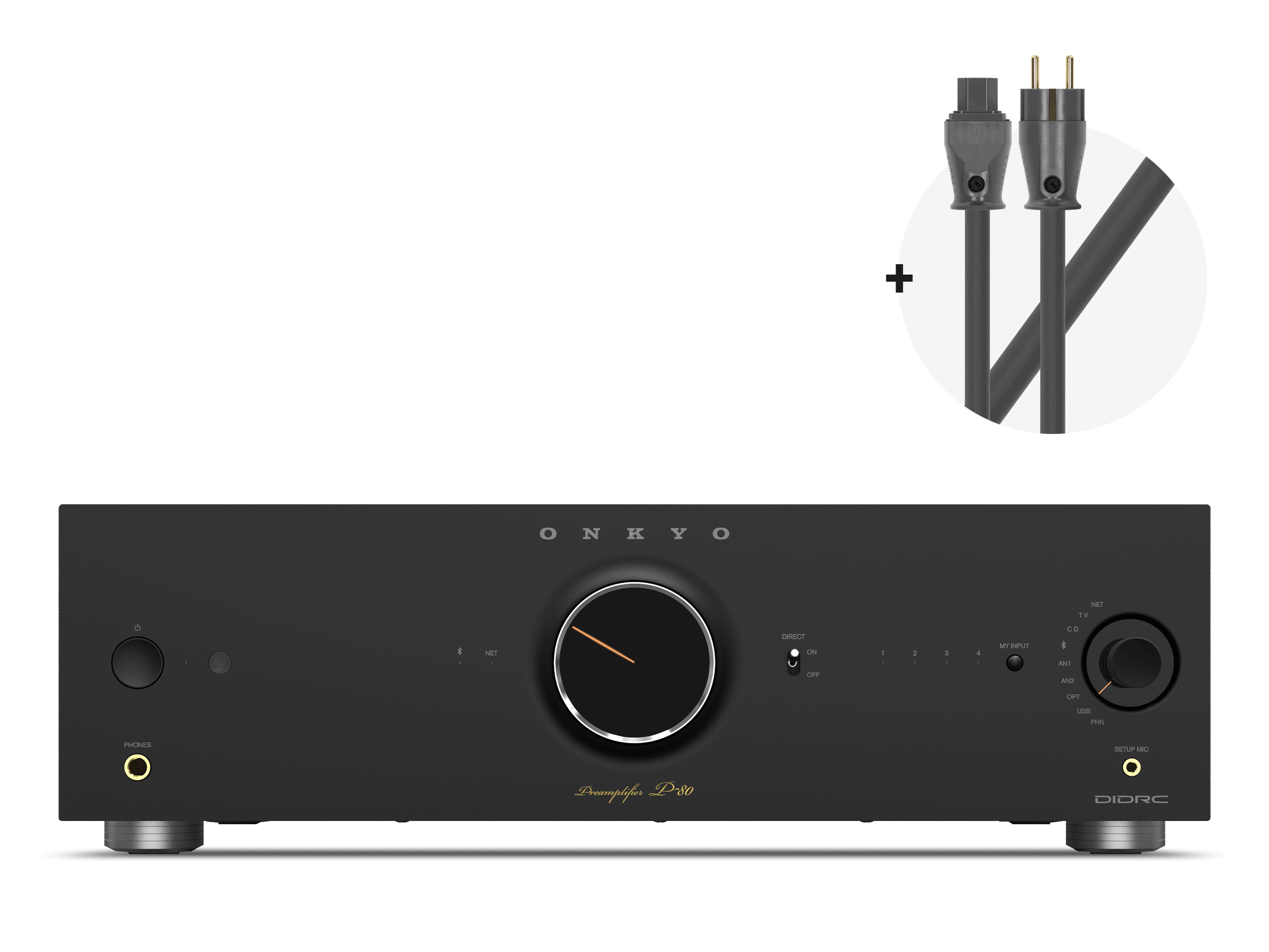 P-80 Black Friday Set mit GRATIS Supra Stromkabel