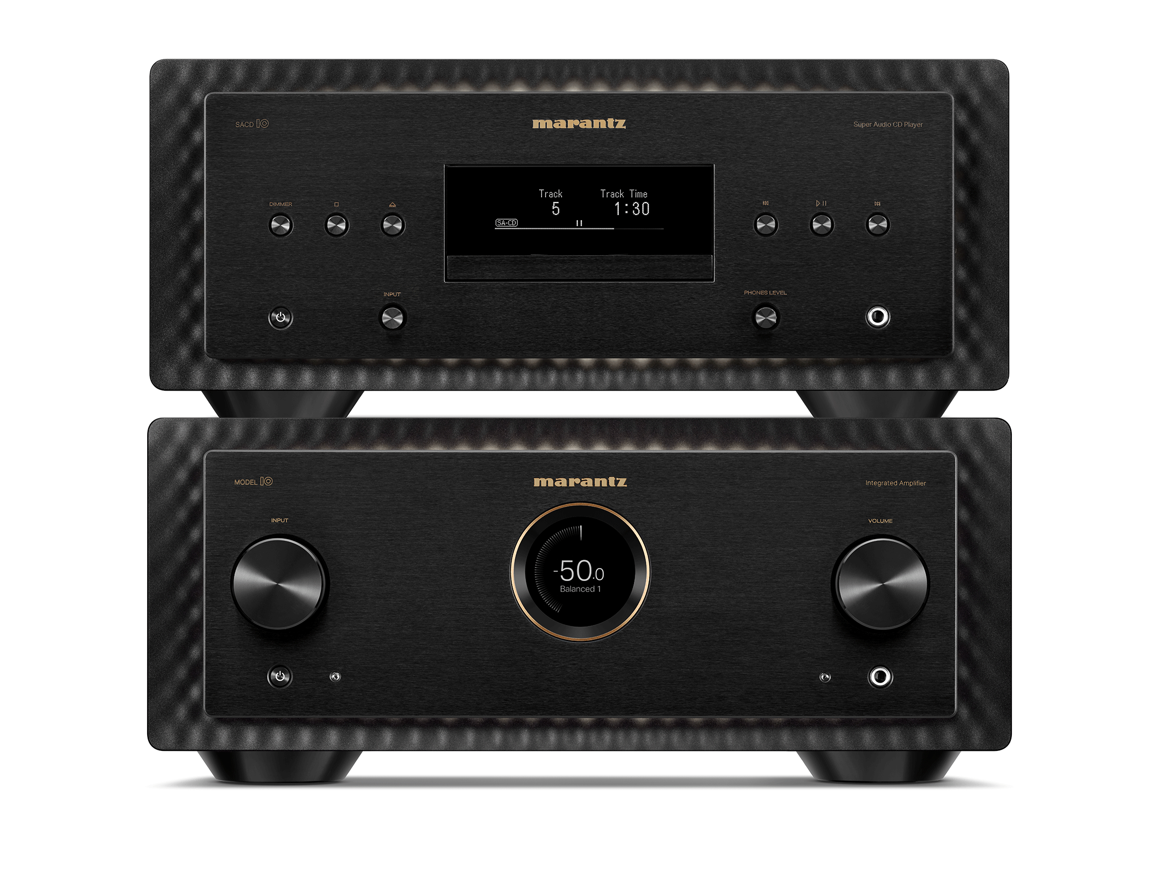 MODEL 10 Set mit SACD 10 Black Friday, Schwarz