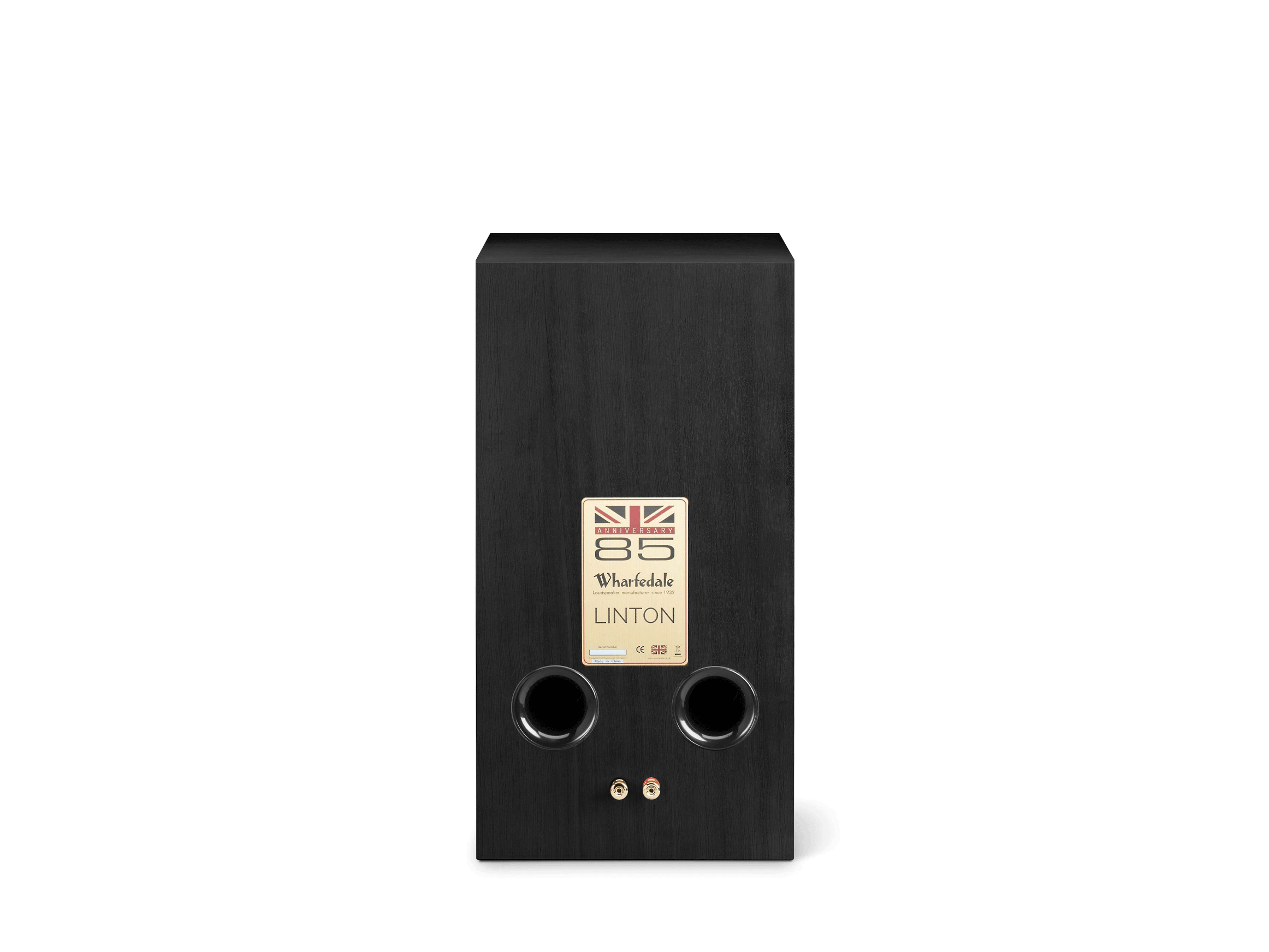 Linton 85 inkl. GRATIS Chord Lautsprecherkabel Black Friday, Schwarz