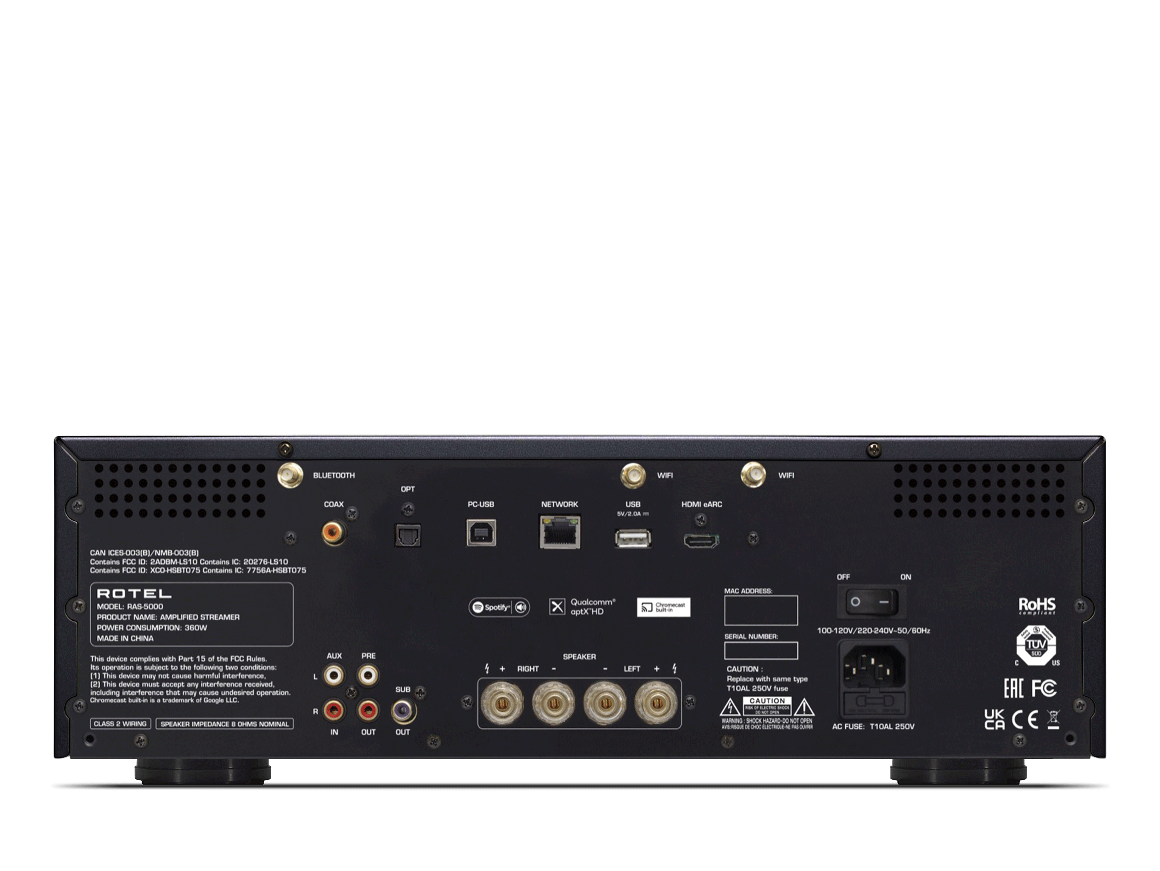 RAS-5000 Black Friday, Schwarz