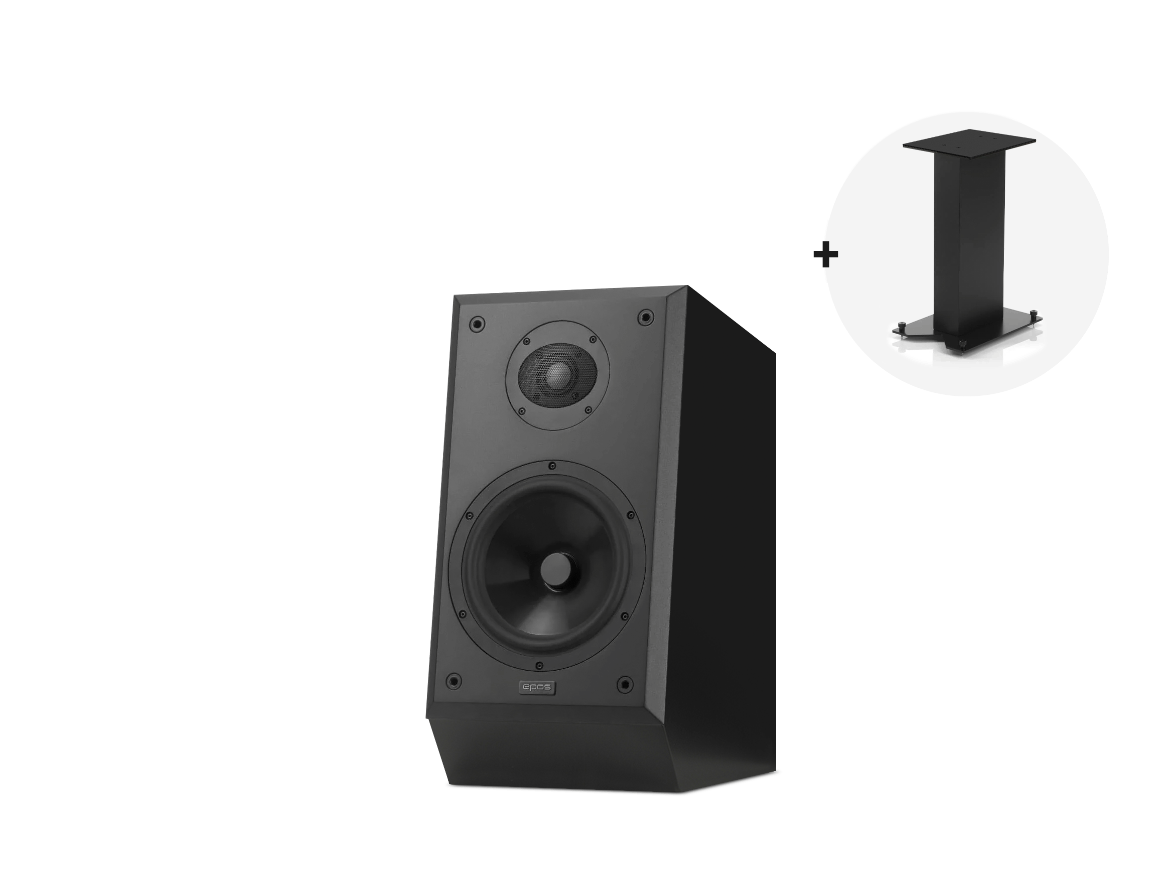 ES-14N Set mit GRATIS Stand Black Friday, Schwarz