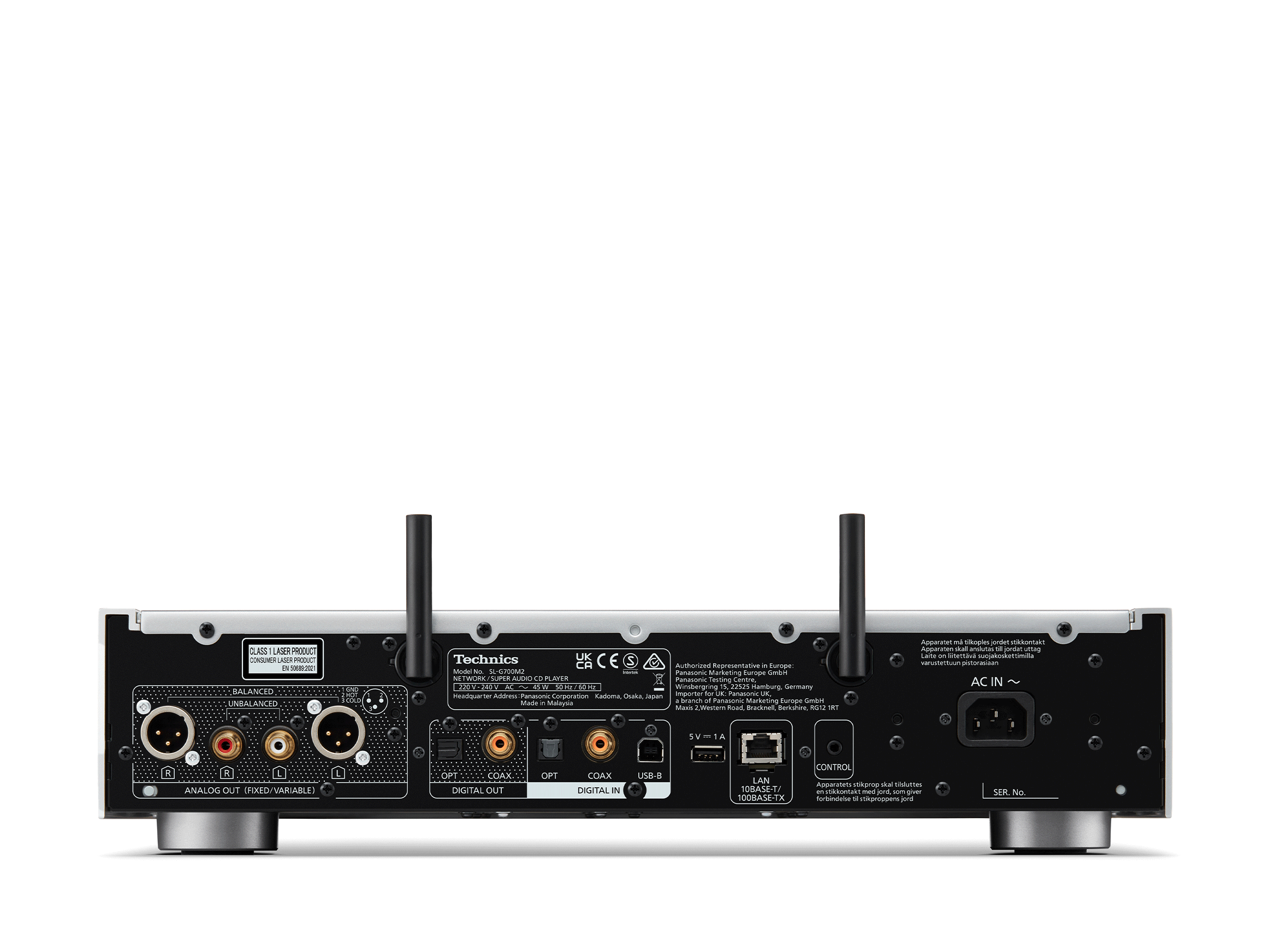SL-G700M2 Retoure, Silber